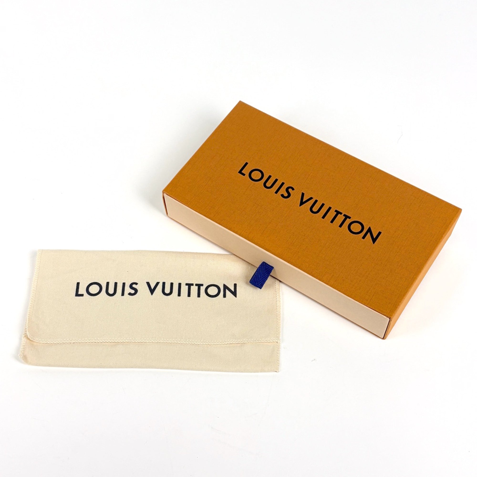 Louis Vuitton Navy Monogram Empreinte Long Wallet (Bi-Fold) (Pre-Owned)