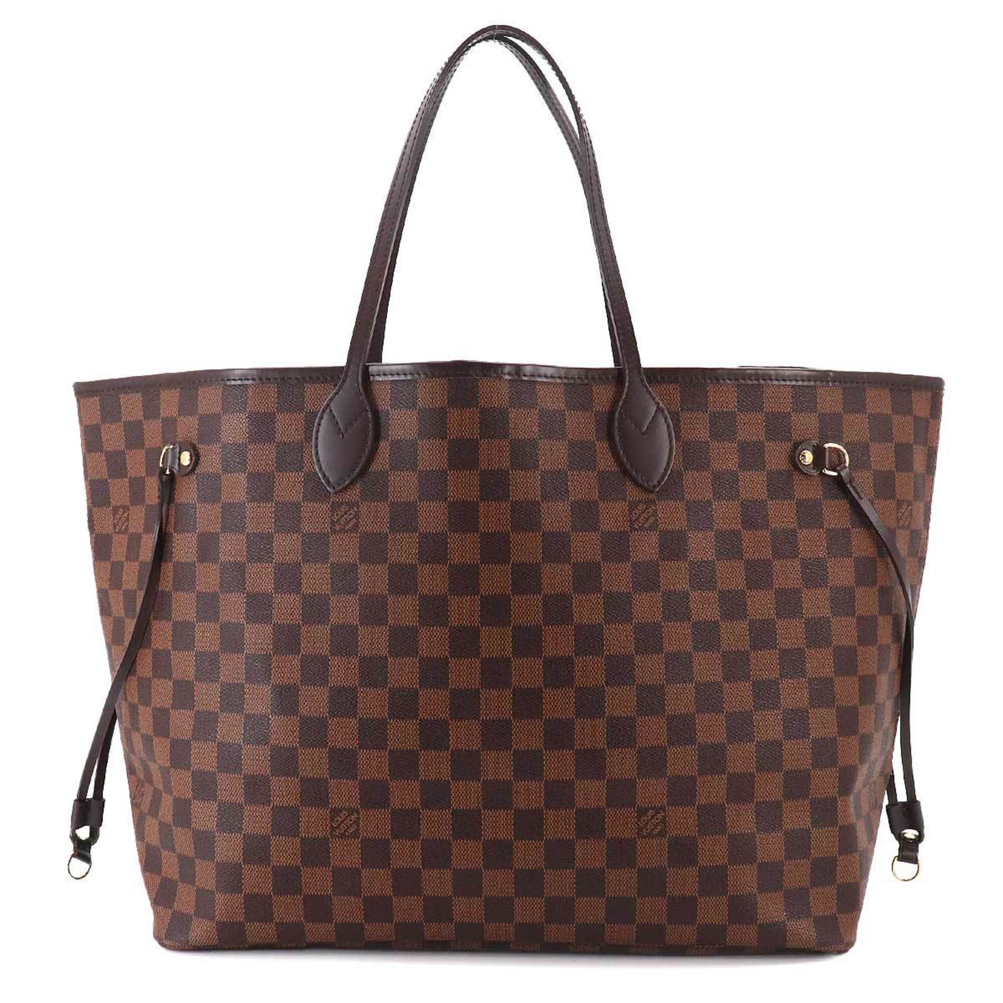 Louis Vuitton Cerise Ebene Damier Canvas Handbag Tote Bag (Pre-Owned)
