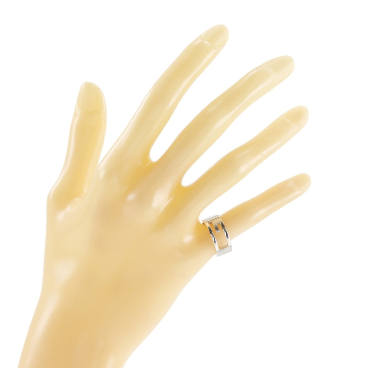Gucci Silver 925 Band Ring (Pre-Owned)