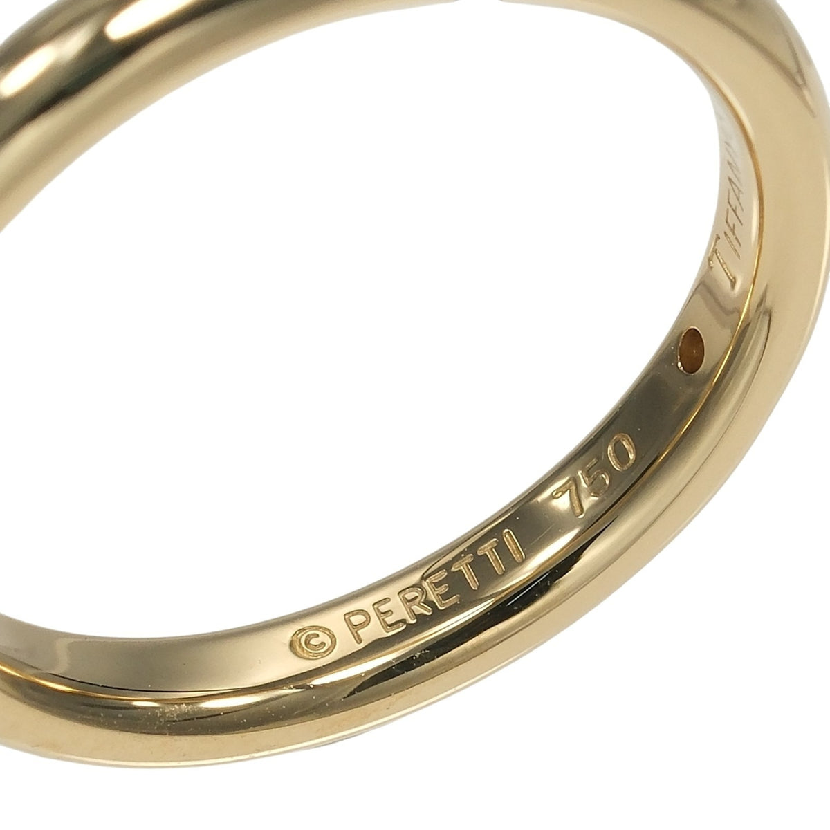 Tiffany Yellow Gold (18K) Band Ring (Pre-Owned)