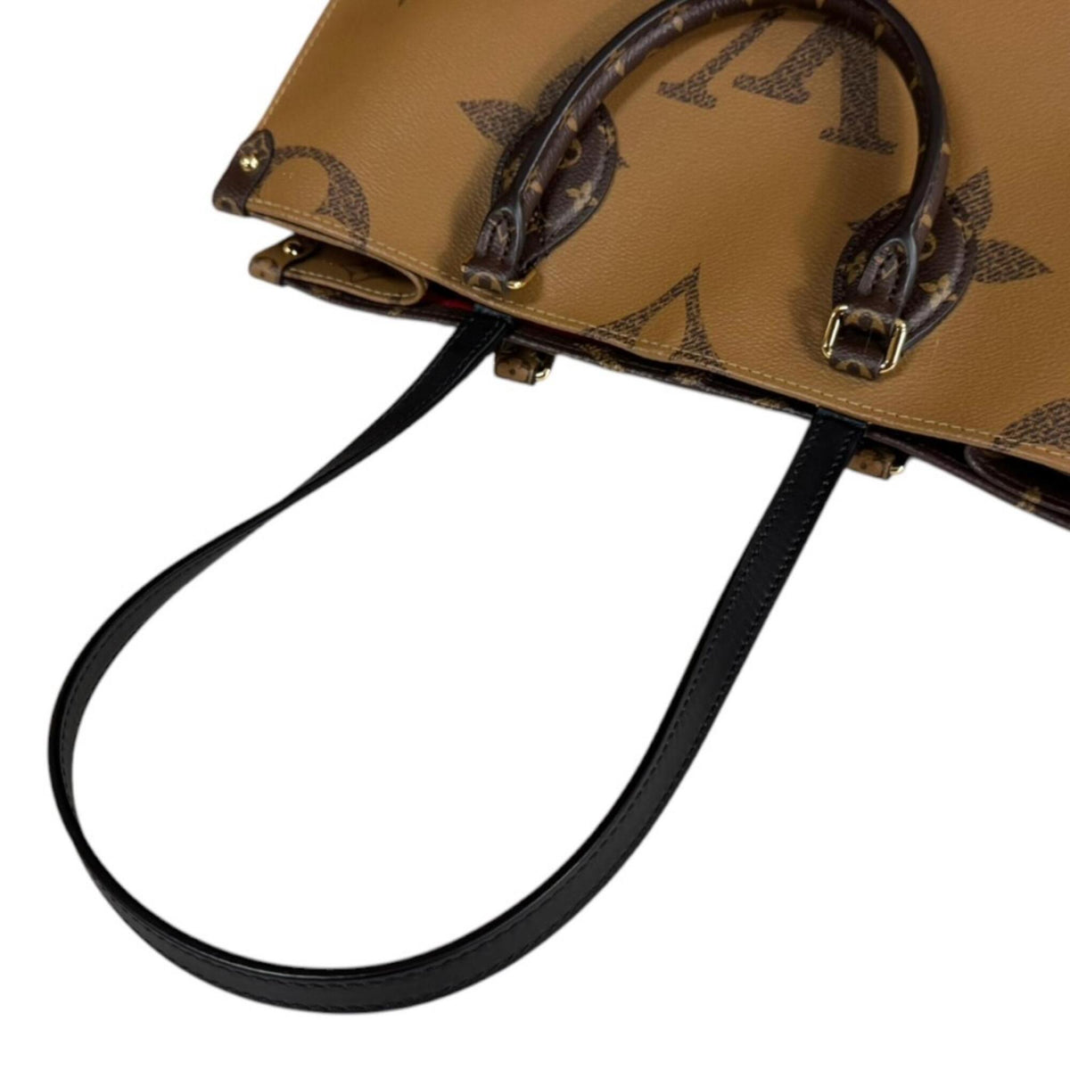Louis Vuitton Brown Monogram Reverse Monogram Handbag Shoulder Bag (Pre-Owned)