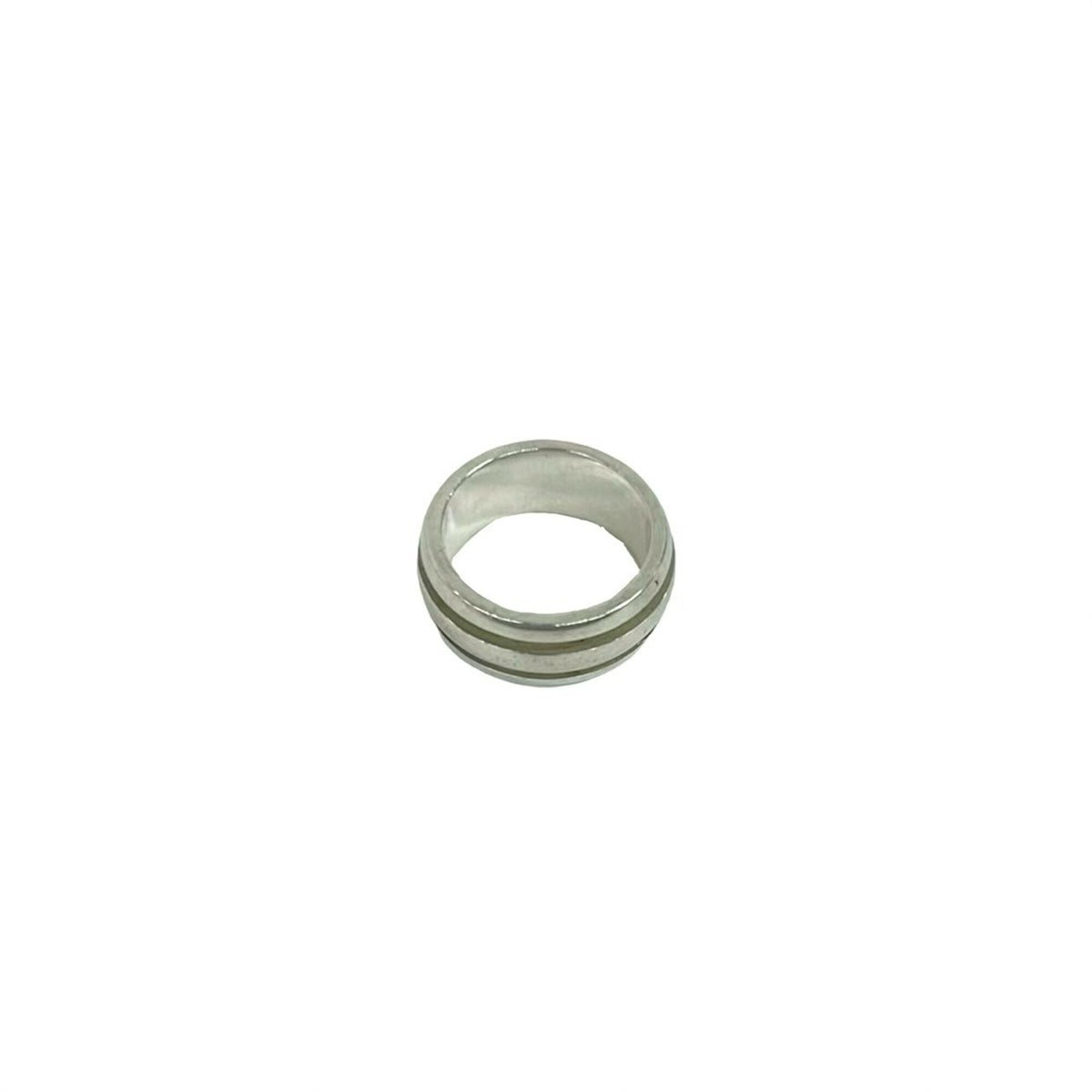 Tiffany Silver Silver 925 Band Ring (Pre-Owned)