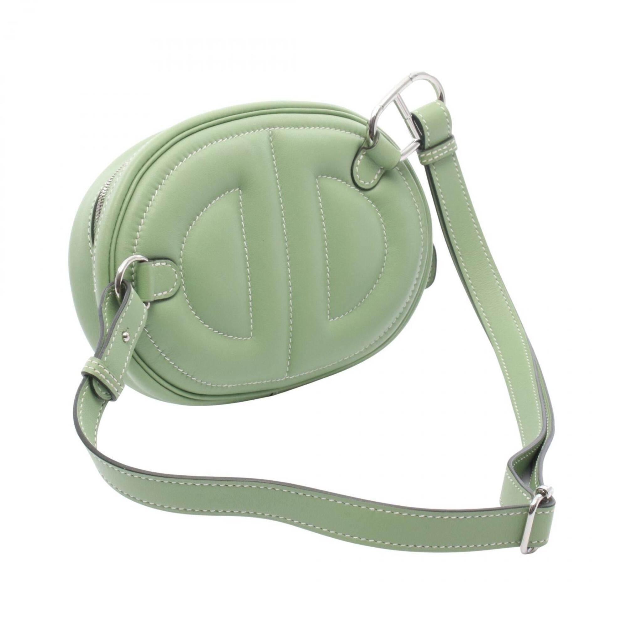 Hermes Green Vert Swift Leather Leather Fanny Pack Handbag (Pre-Owned)