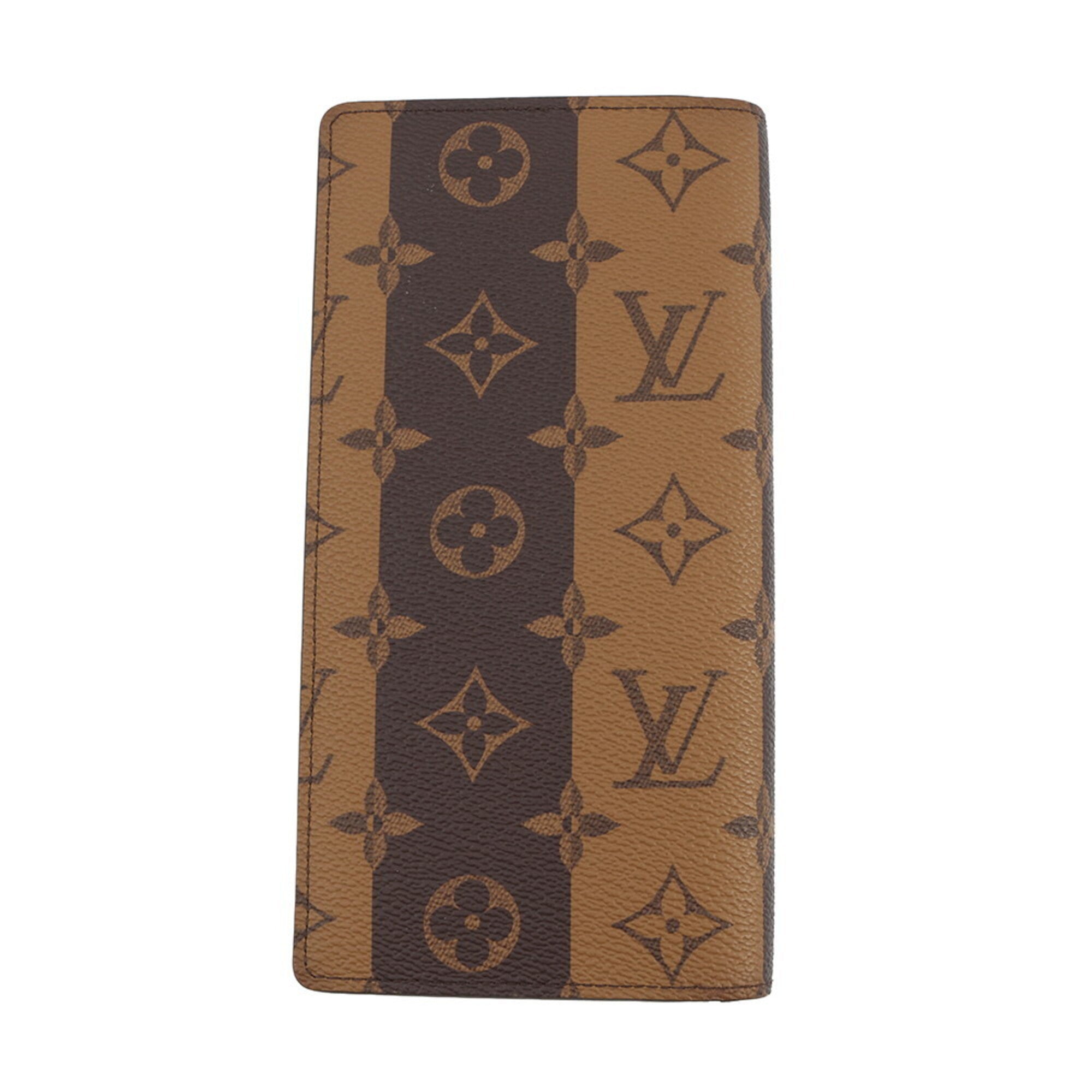 Louis Vuitton Brown Long Wallet (Bi-Fold) (Pre-Owned)