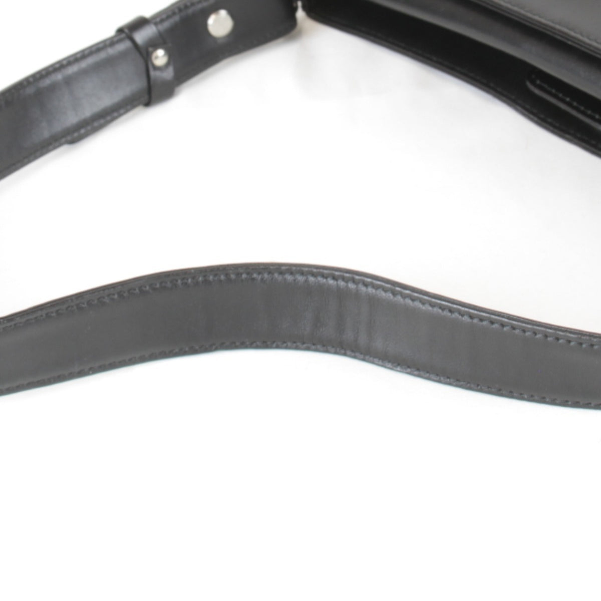 Burberry Black Nylon Leather Shoulder Bag (Pre-Owned)