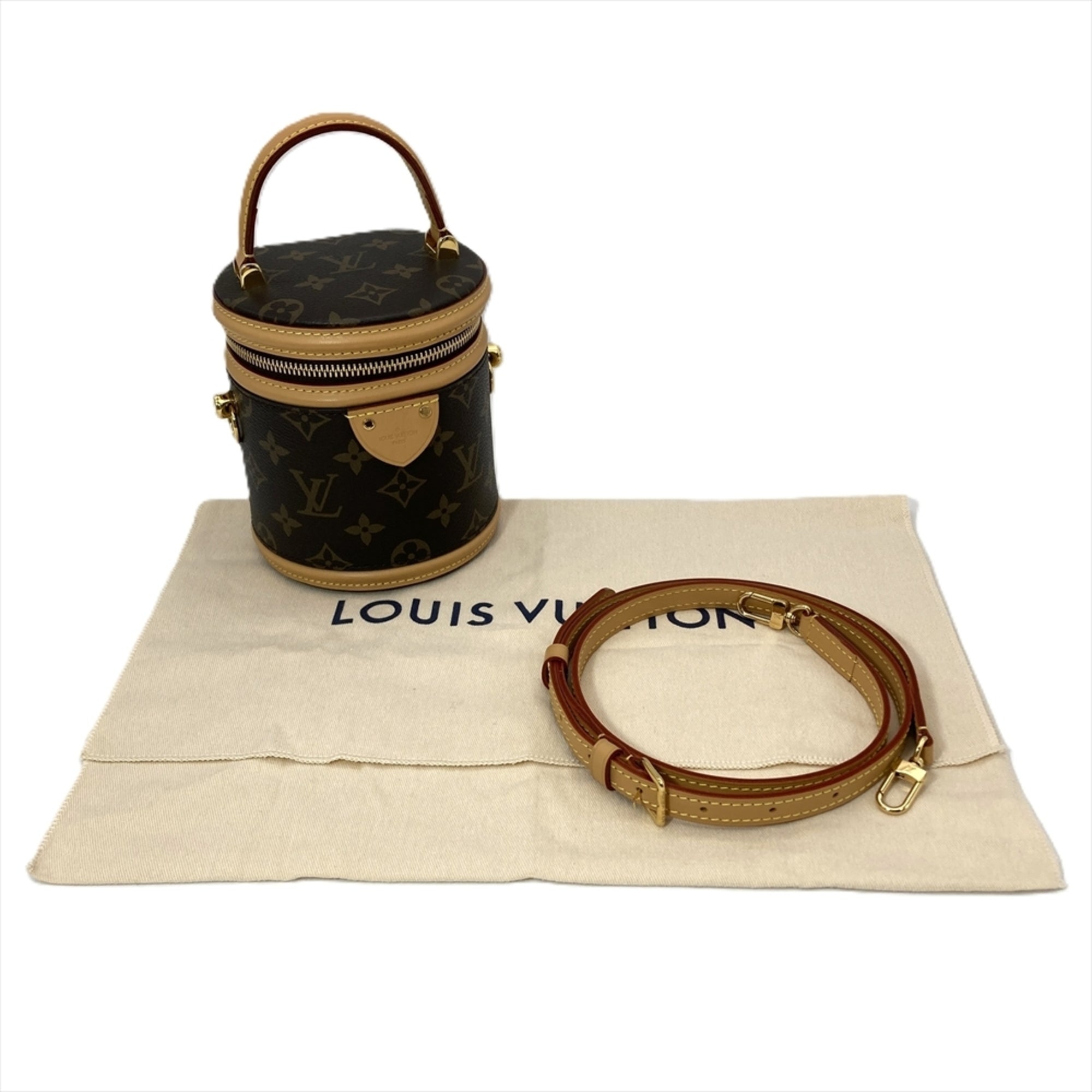 Louis Vuitton Brown Monogram Shoulder Bag (Pre-Owned)