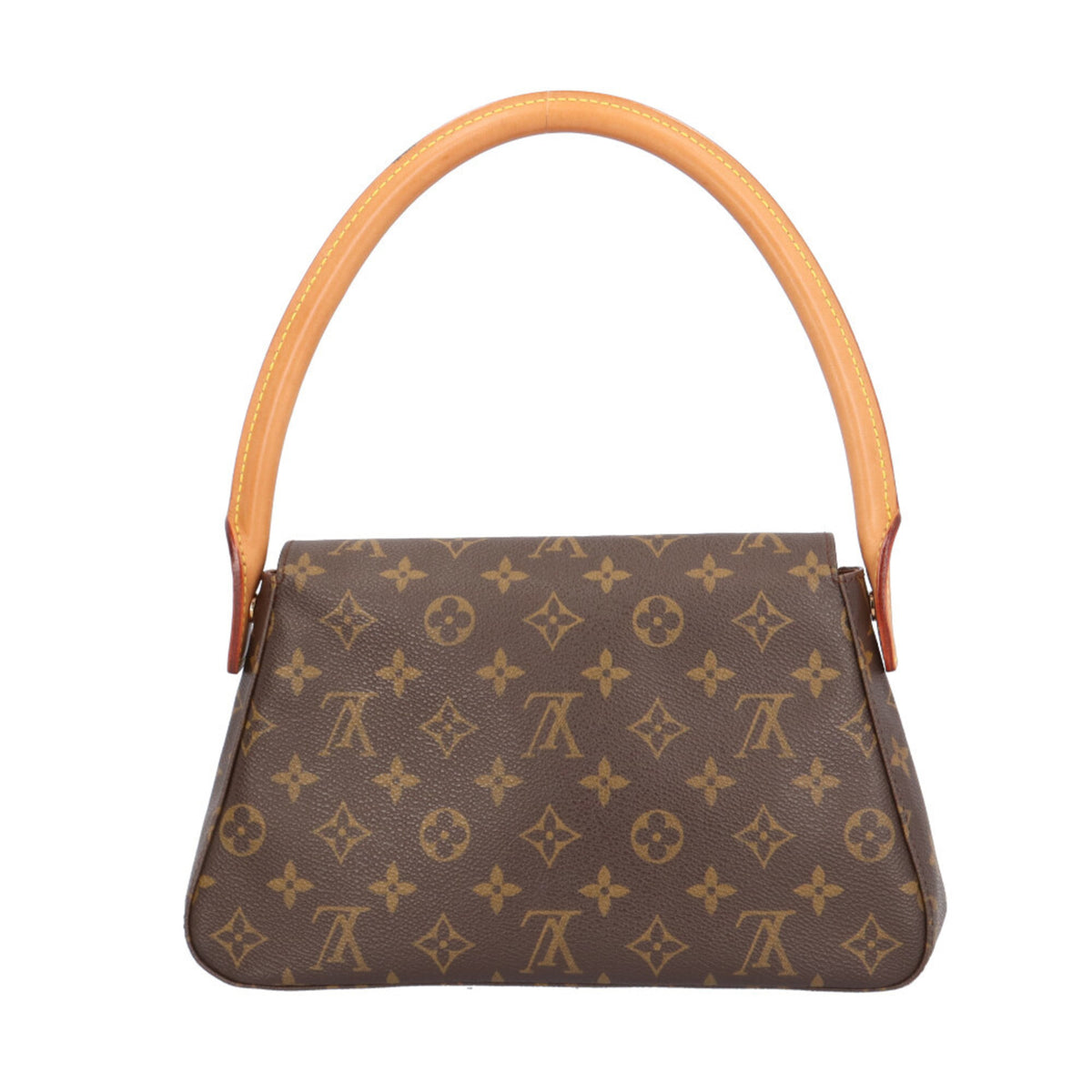 Louis Vuitton Brown Monogram Canvas Handbag (Pre-Owned)
