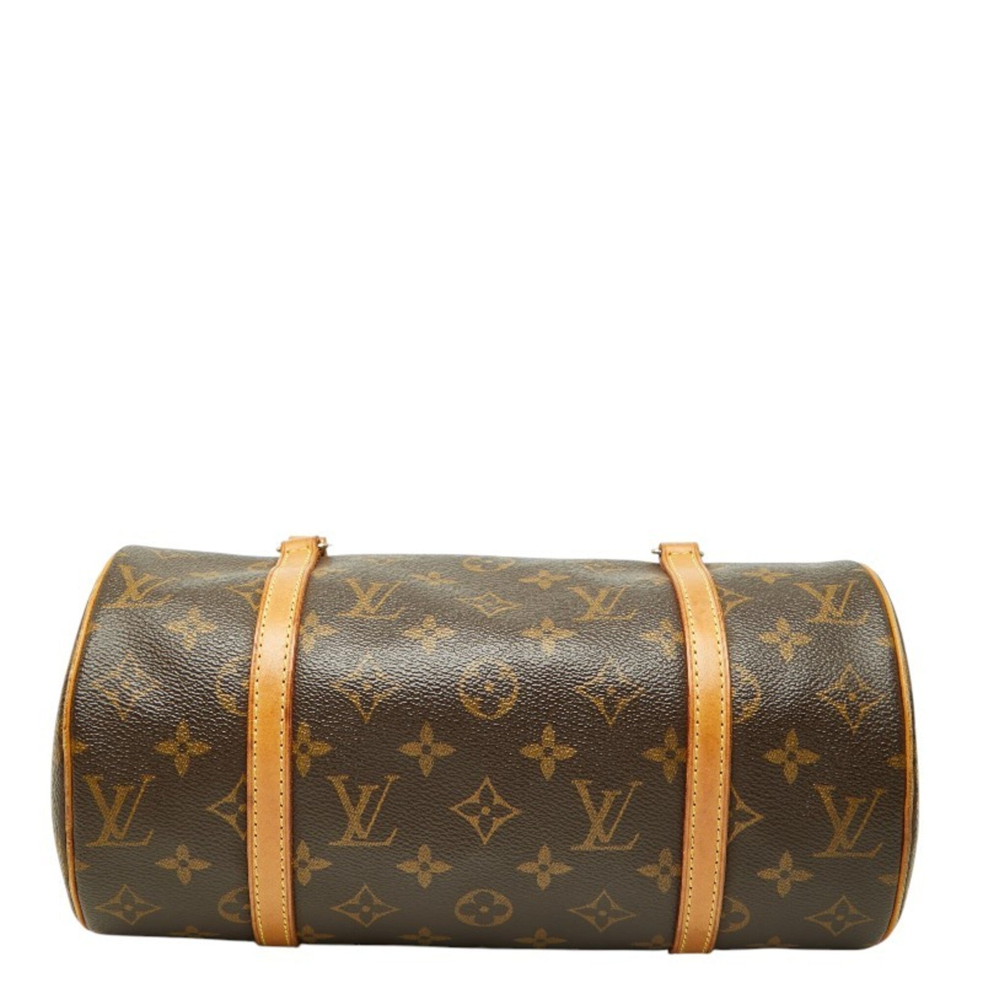 Louis Vuitton Brown Pvc Leather Handbag (Pre-Owned)