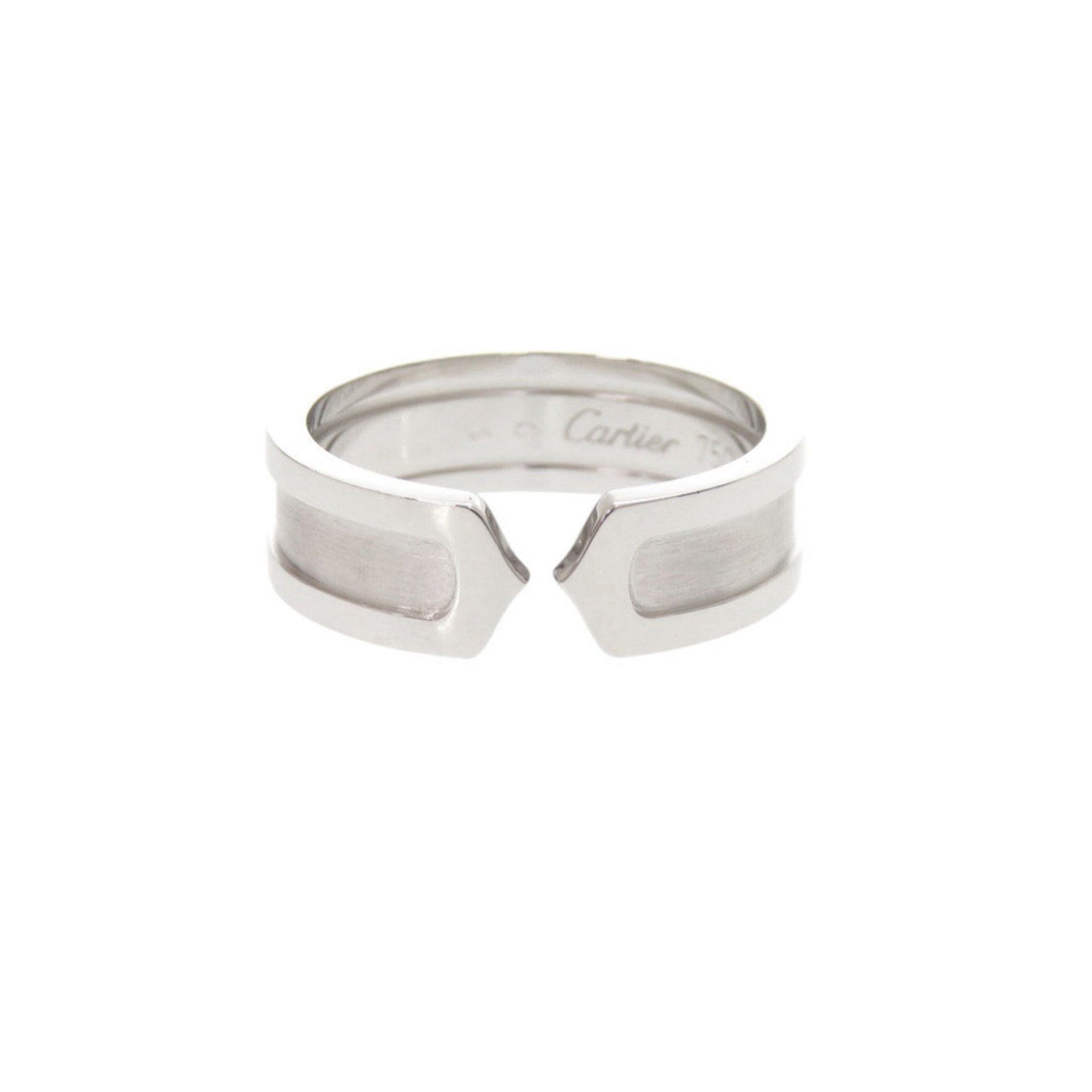 Cartier White Gold White Gold (18K) Band Ring (Pre-Owned)