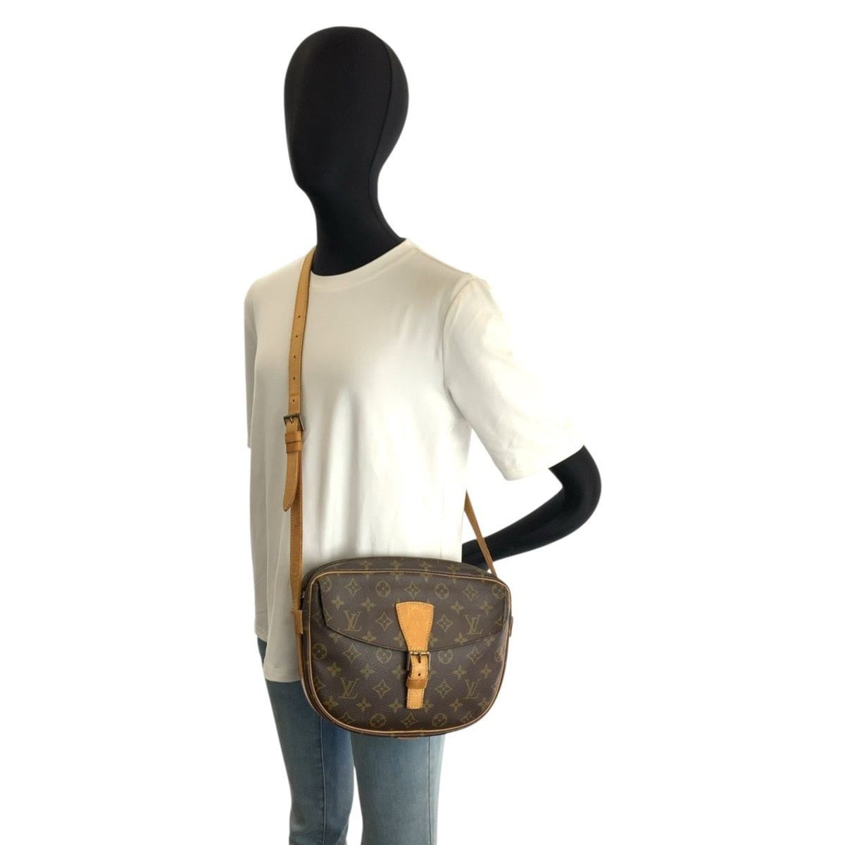 Louis Vuitton Monogram Brown Pvc Leather Messenger Bag Shoulder Bag (Pre-Owned)