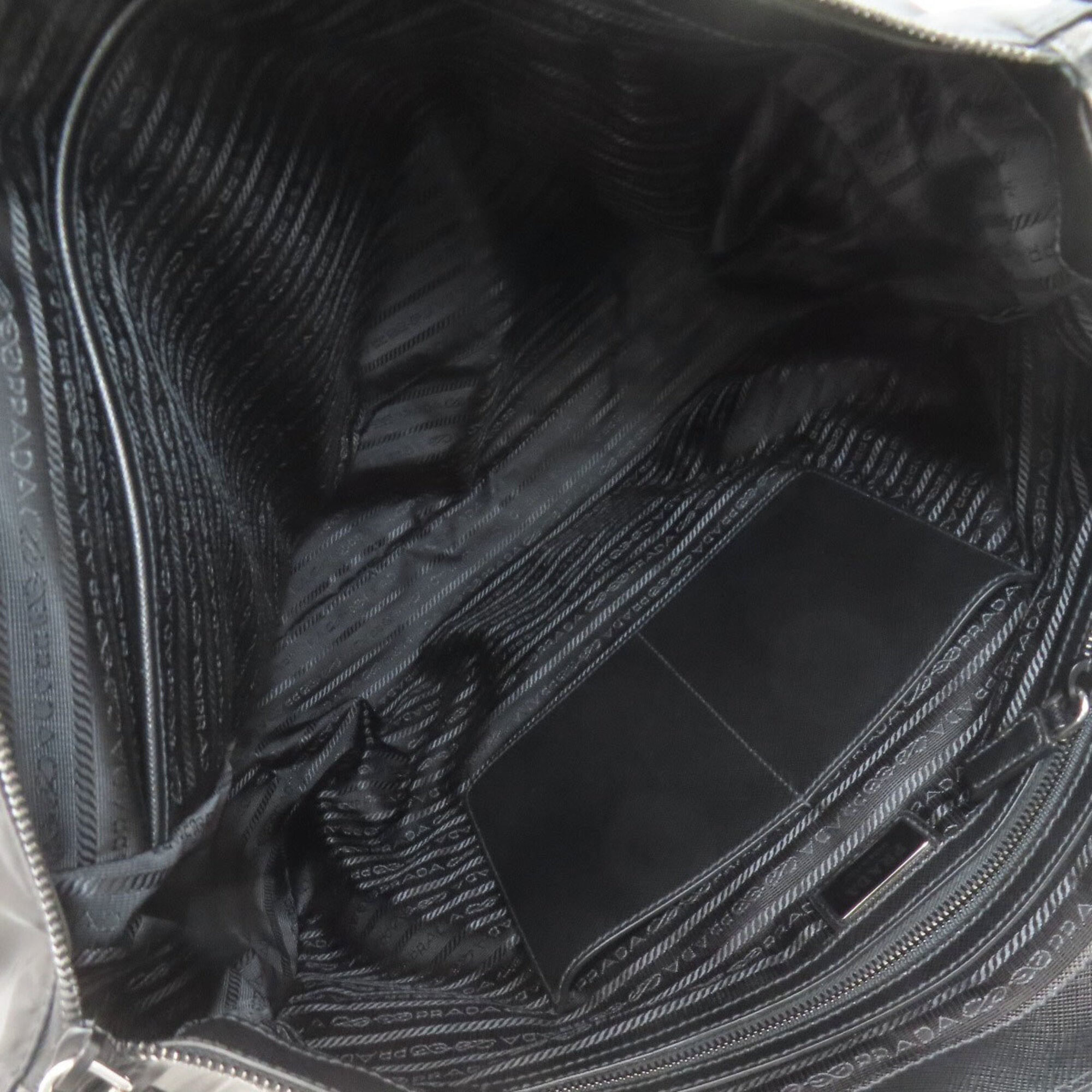 Prada Black Nylon Tote Bag (Pre-Owned)