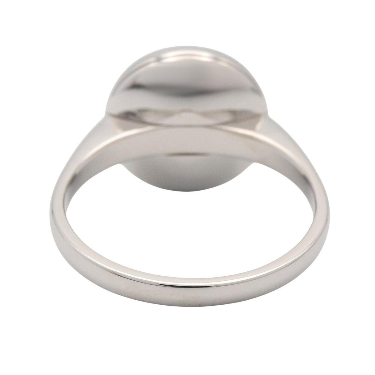 Cartier Silver Clear White Gold (18K) Band Ring (Pre-Owned)