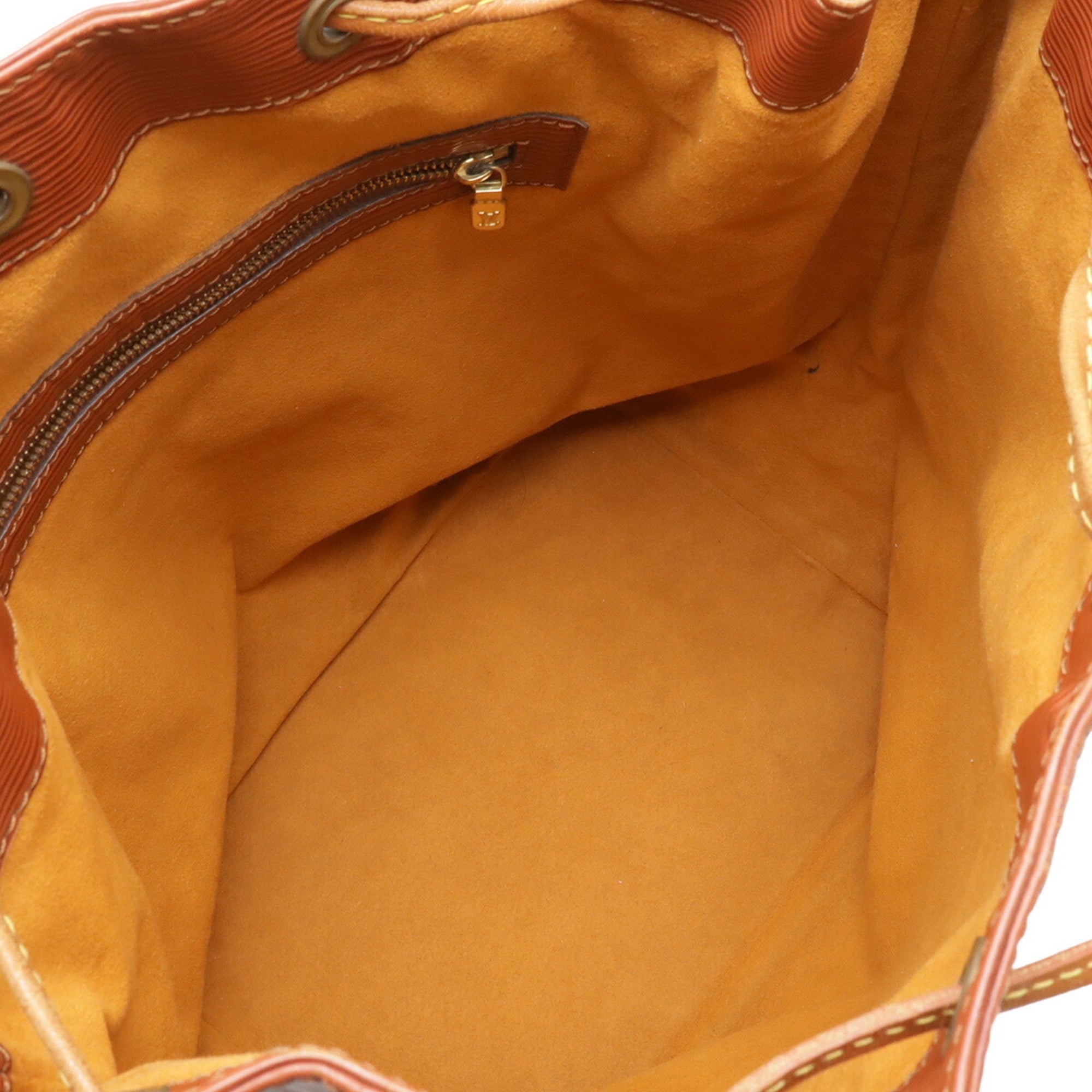 Louis Vuitton Epi Gold Cipango Kenyan Brown Epi Leather Shoulder Bag (Pre-Owned)