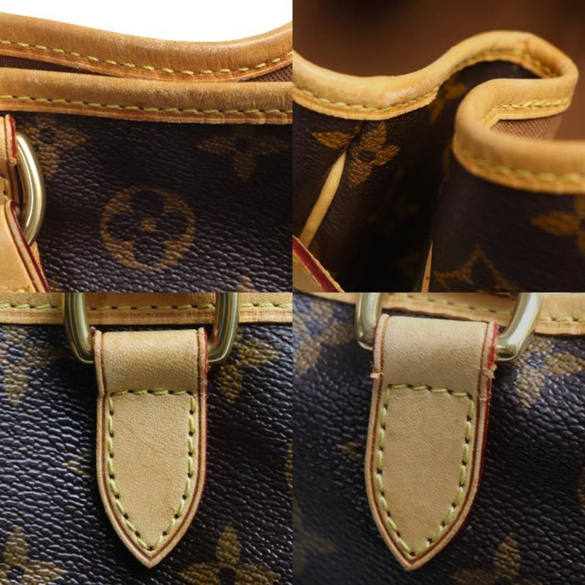 Louis Vuitton Brown Monogram Tote Bag (Pre-Owned)