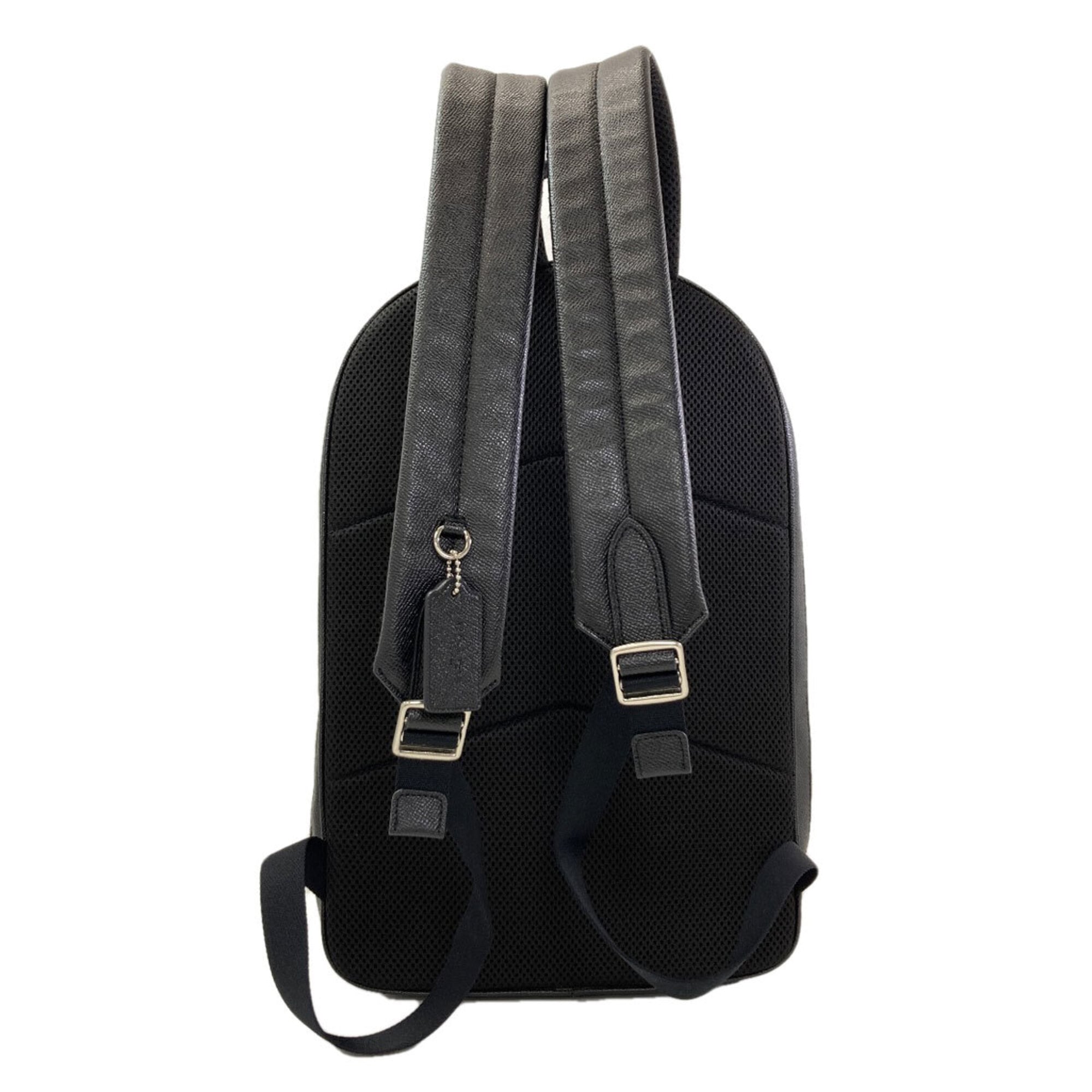 Coach Black Pvc Backpack (Pre-Owned)