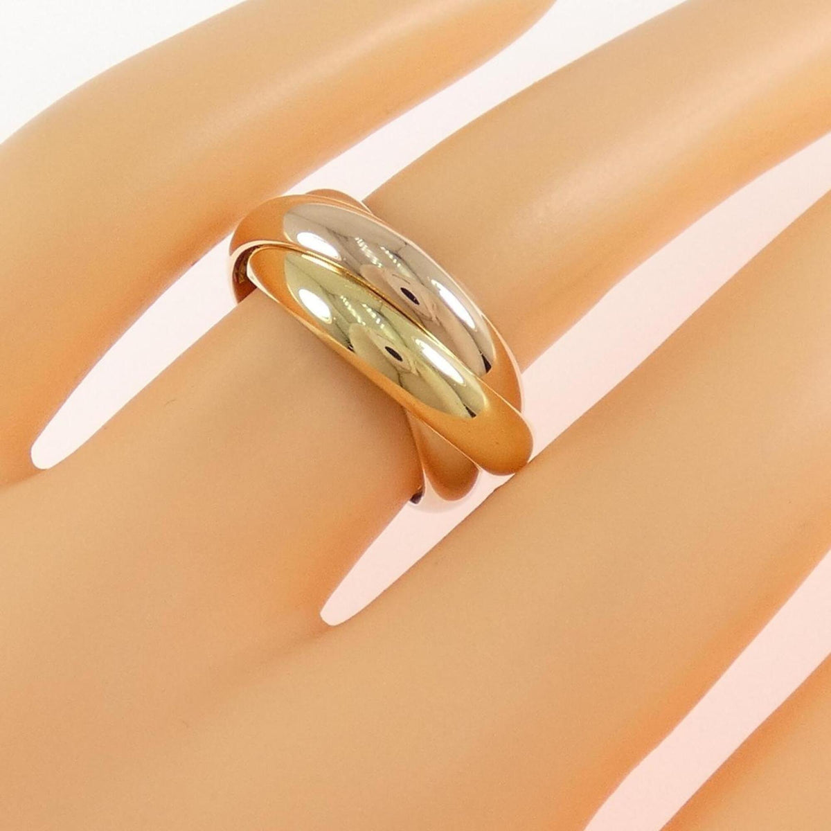 Cartier Yellow Gold (18K) Pink Gold (18K) White Gold (18K) Band Ring (Pre-Owned)
