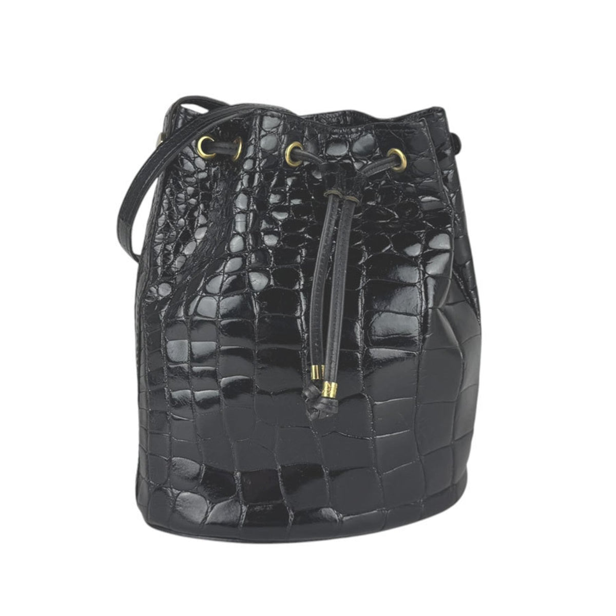Celine Black Leather Shoulder Bag (Pre-Owned)