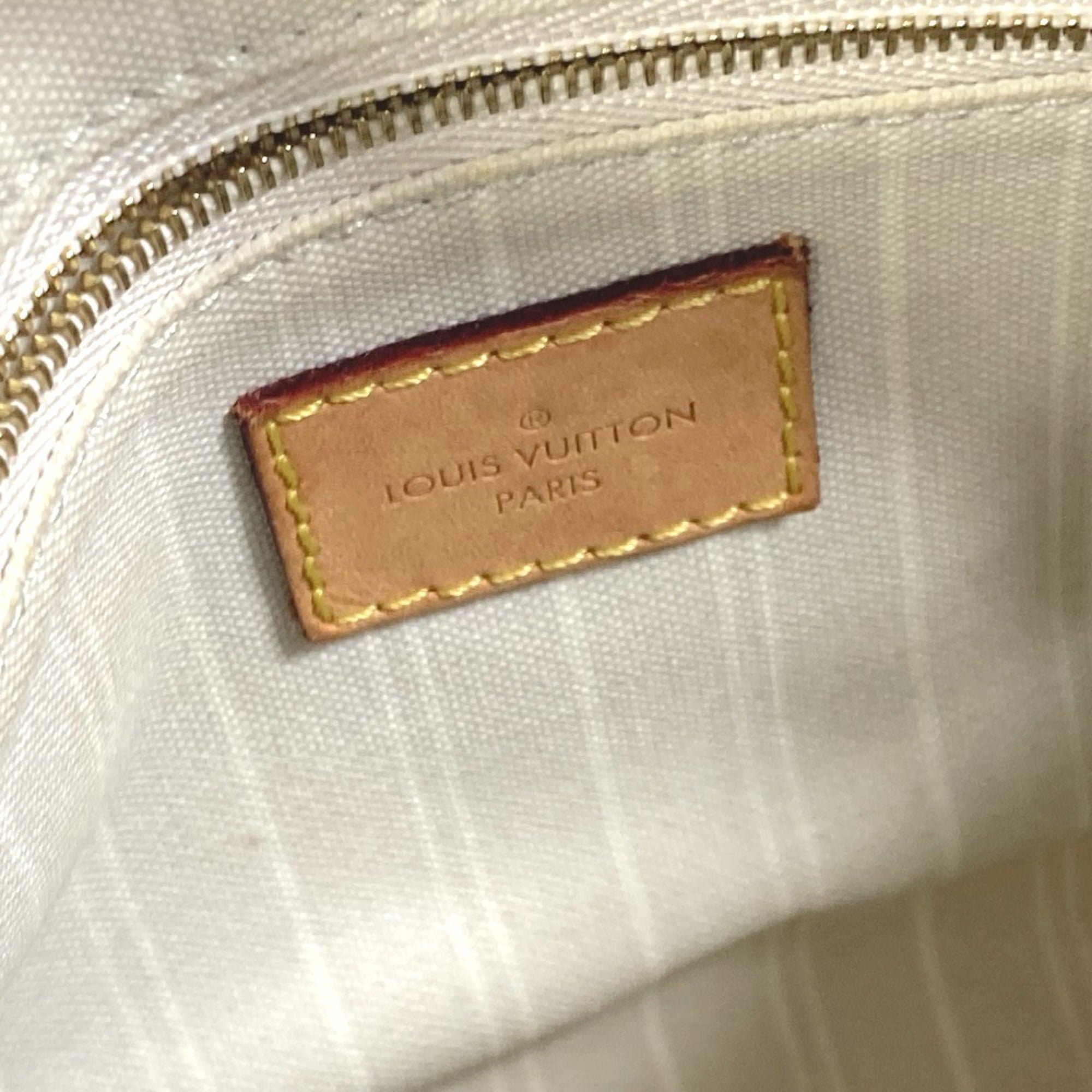 Louis Vuitton Orange Monogram Boston Bag Handbag Shoulder Bag (Pre-Owned)