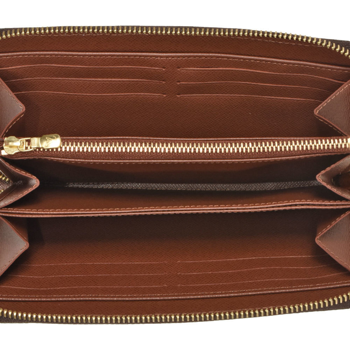 Louis Vuitton Monogram Brown Monogram Long Wallet (Bi-Fold) (Pre-Owned)
