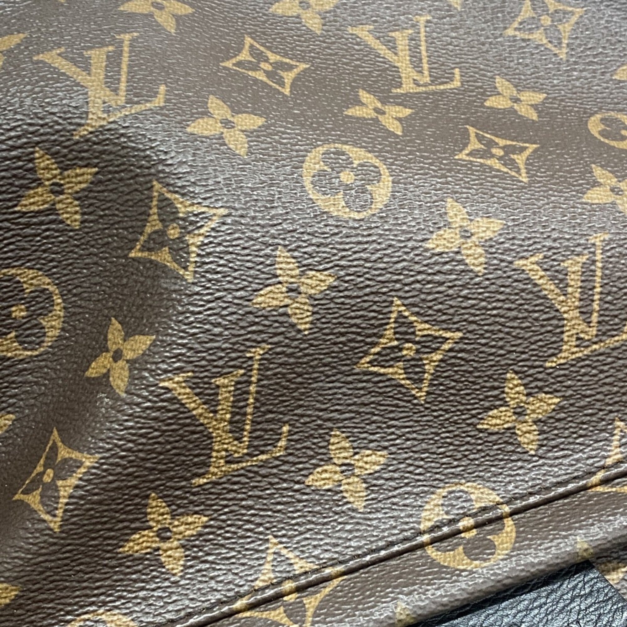 Louis Vuitton Black Brown Backpack (Pre-Owned)