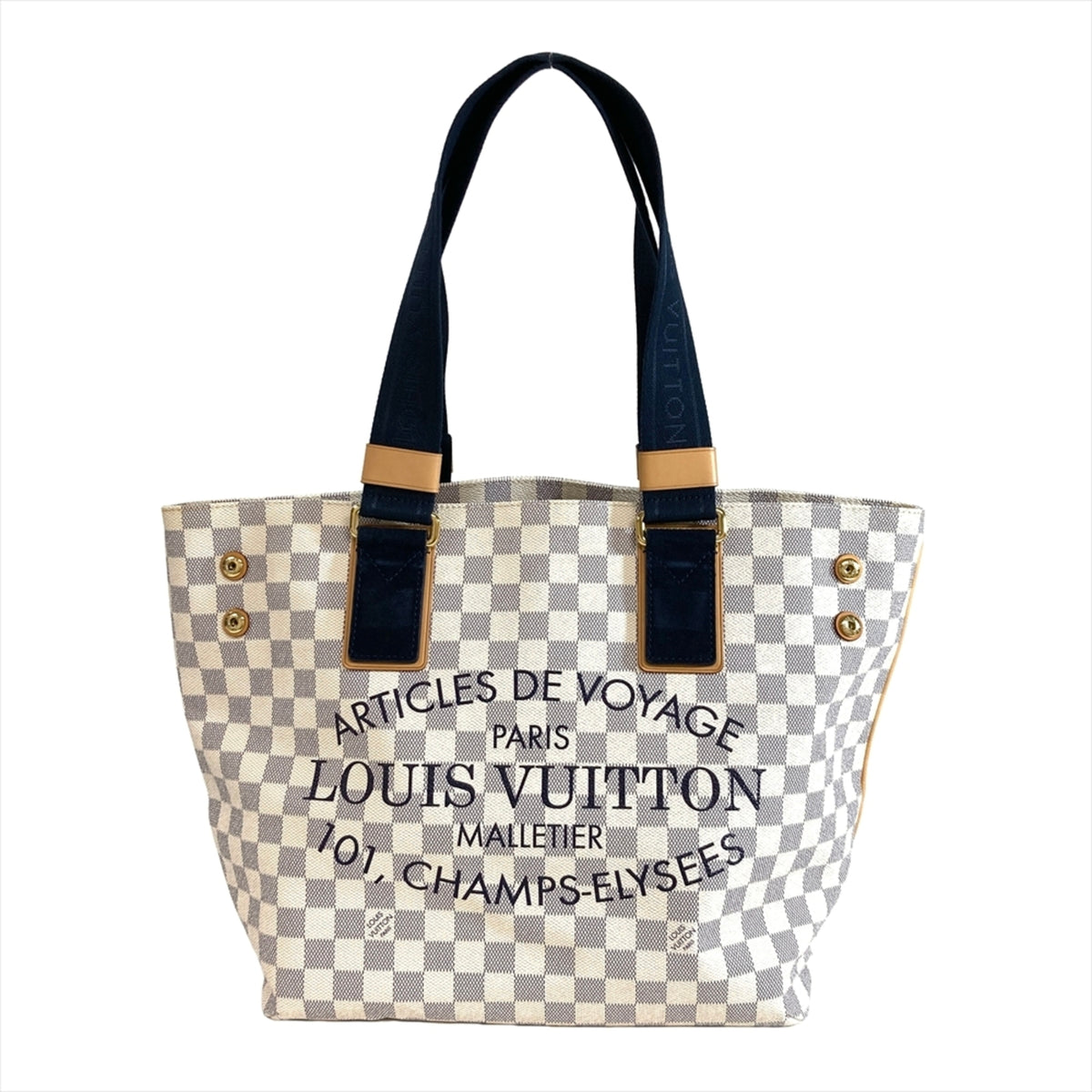 Louis Vuitton White Tote Bag (Pre-Owned)