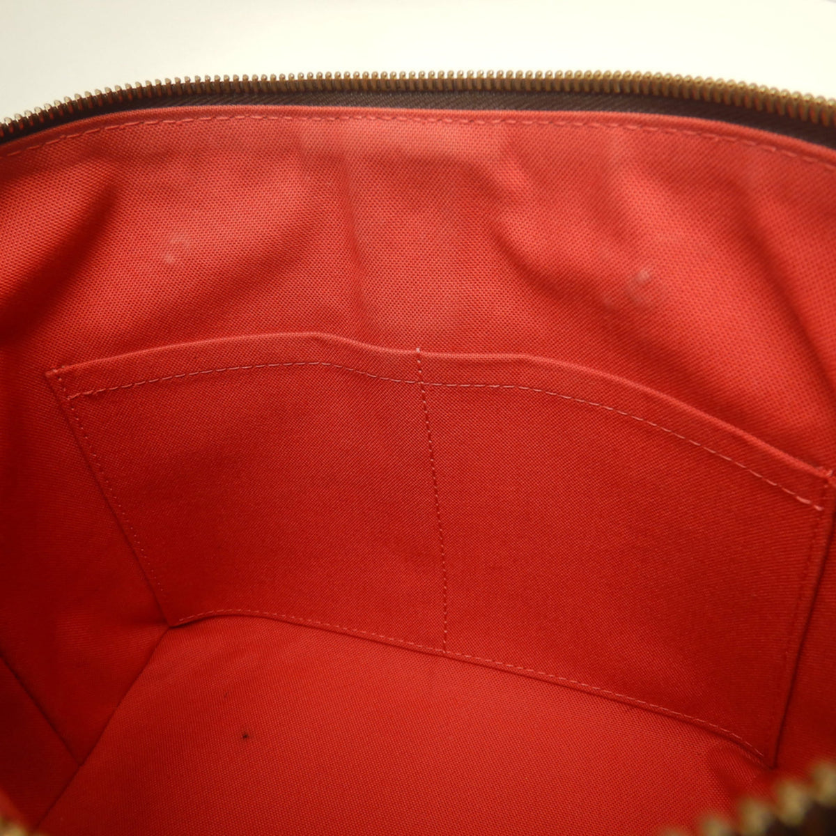 Louis Vuitton Ebene Damier Canvas Handbag (Pre-Owned)