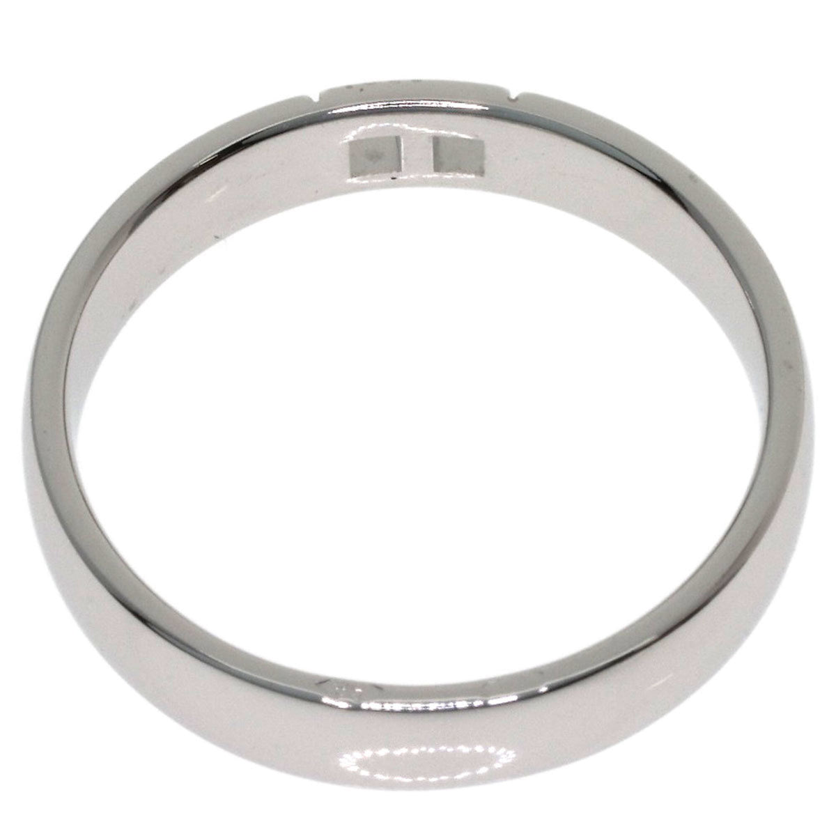 Hermes White Gold (18K) Band Ring (Pre-Owned)
