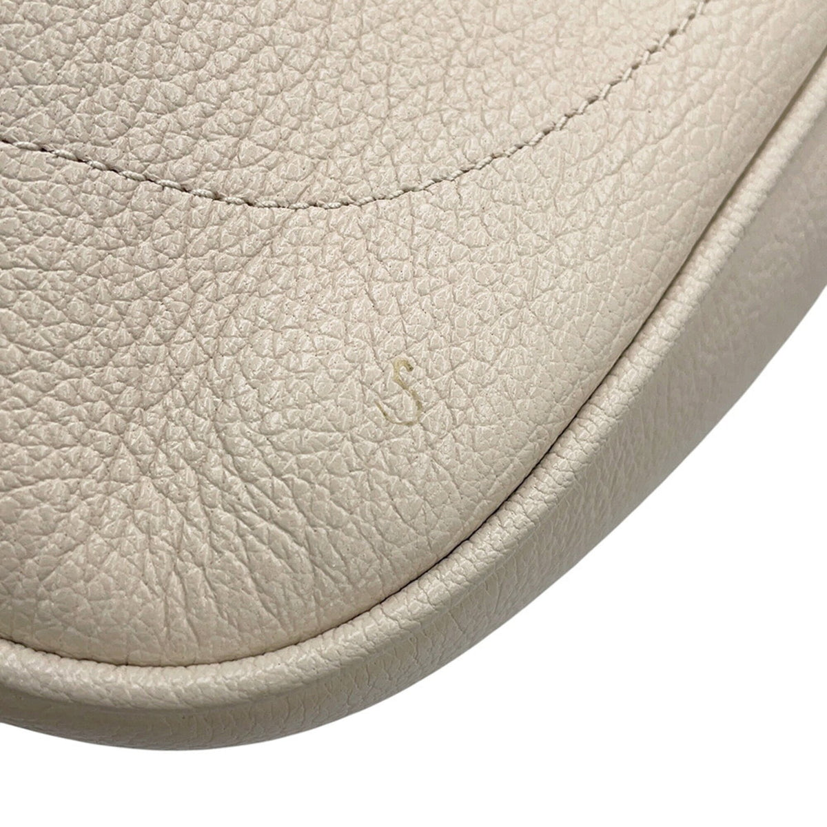 Gucci Beige Leather Handbag Shoulder Bag (Pre-Owned)