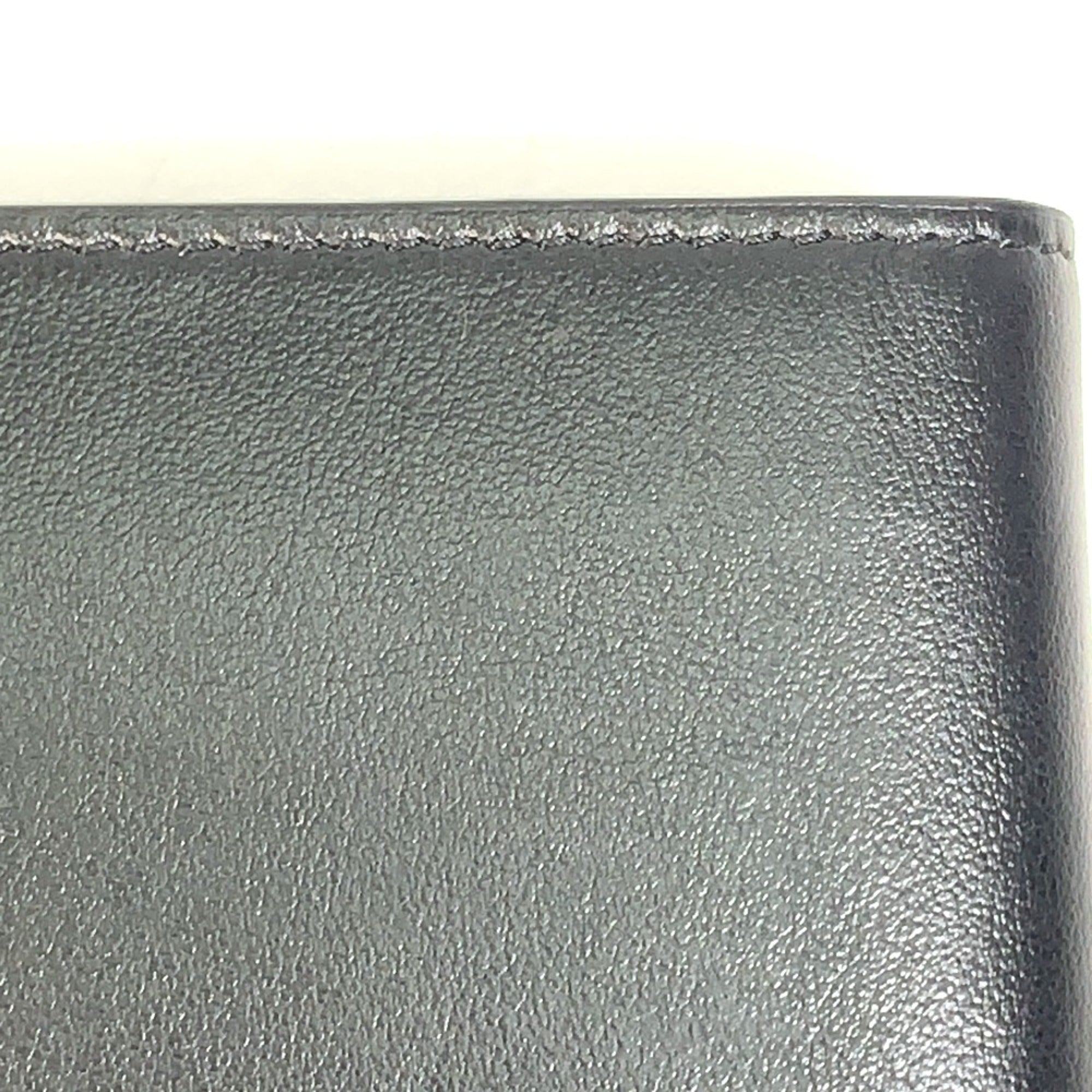 Celine Black Leather Wallet (Bi-Fold) (Pre-Owned)