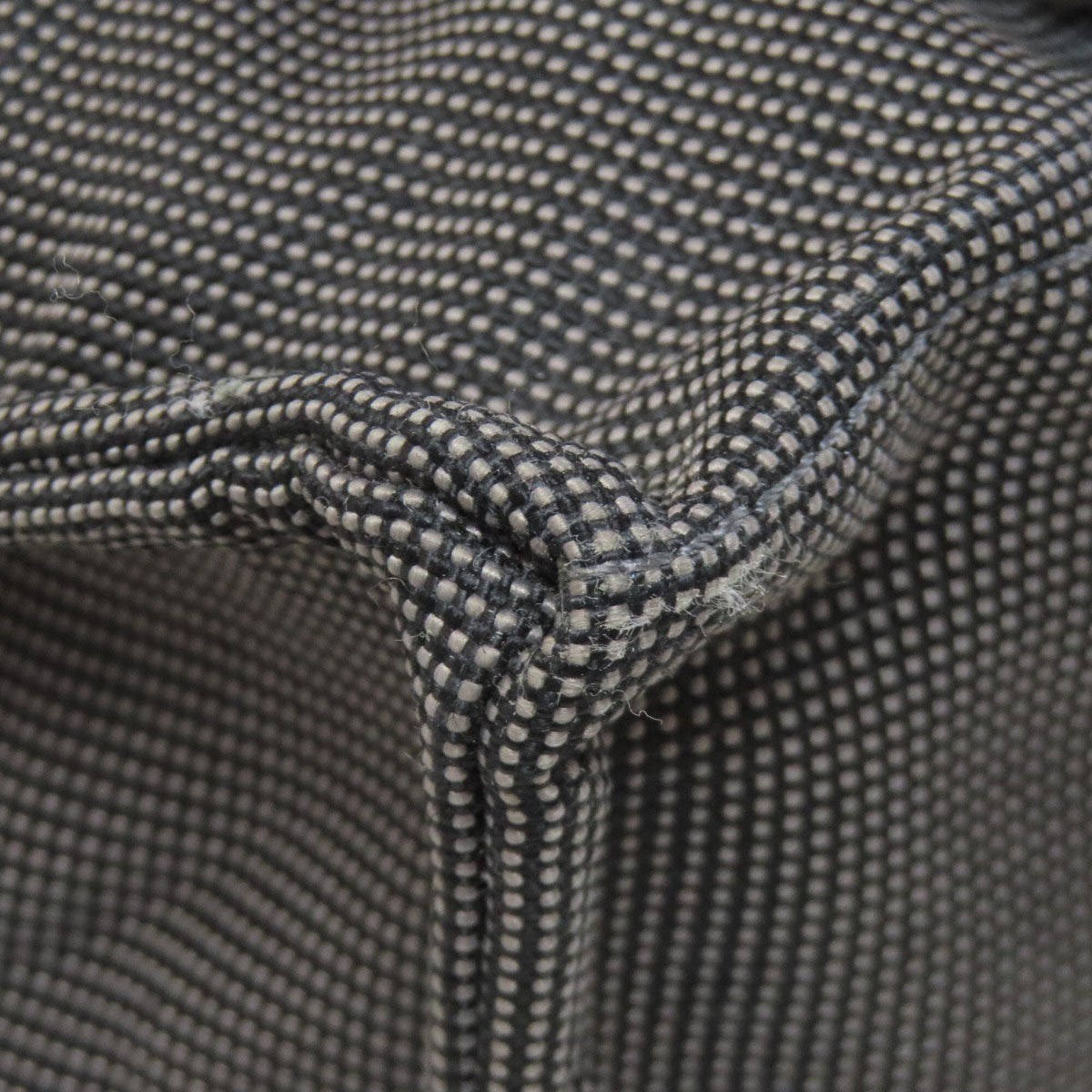Hermes Gray Canvas Backpack (Pre-Owned)