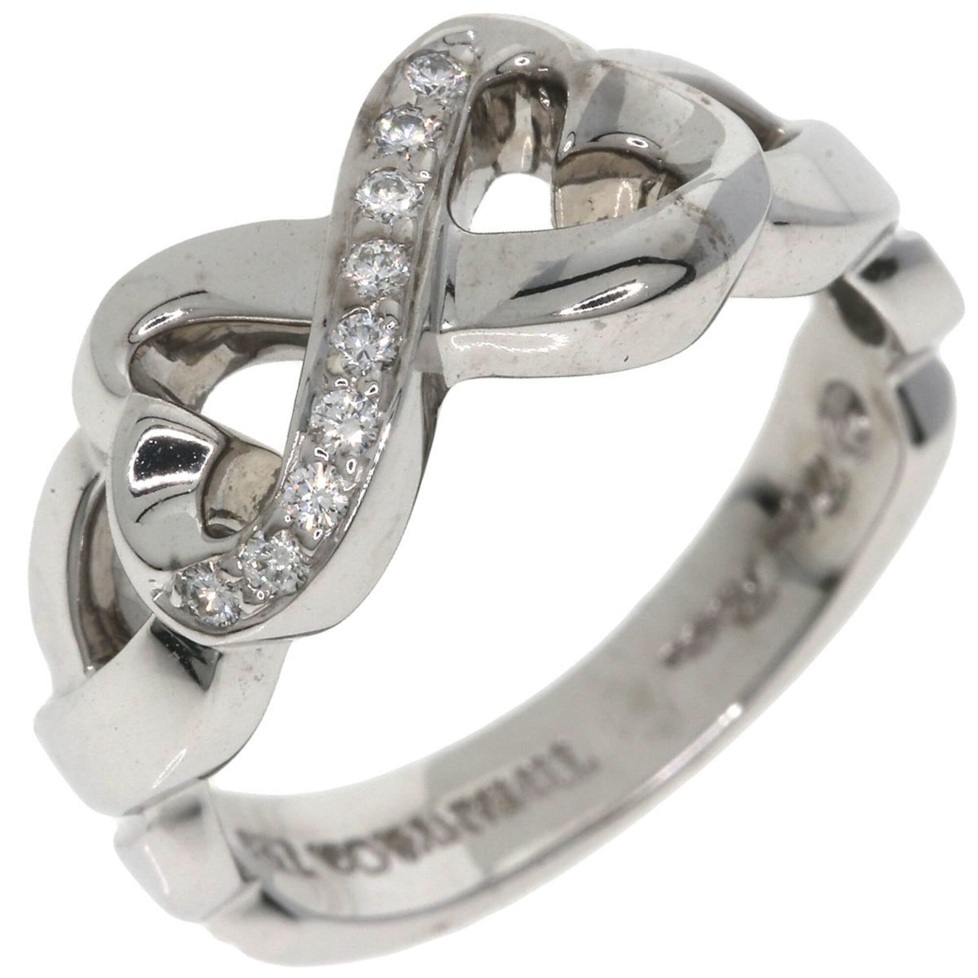 Tiffany White Gold (18K) Band Ring (Pre-Owned)