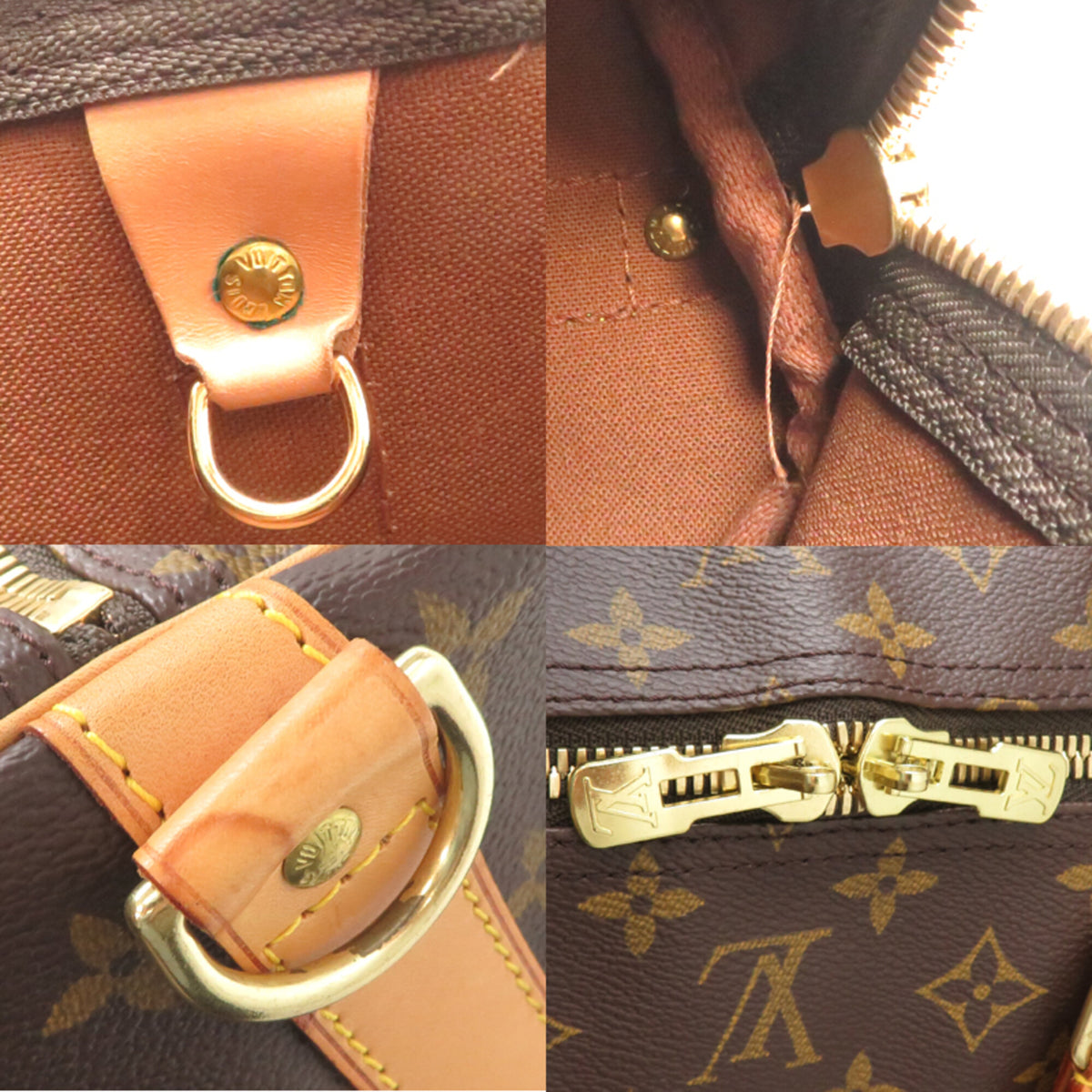Louis Vuitton Brown Monogram Boston Bag (Pre-Owned)