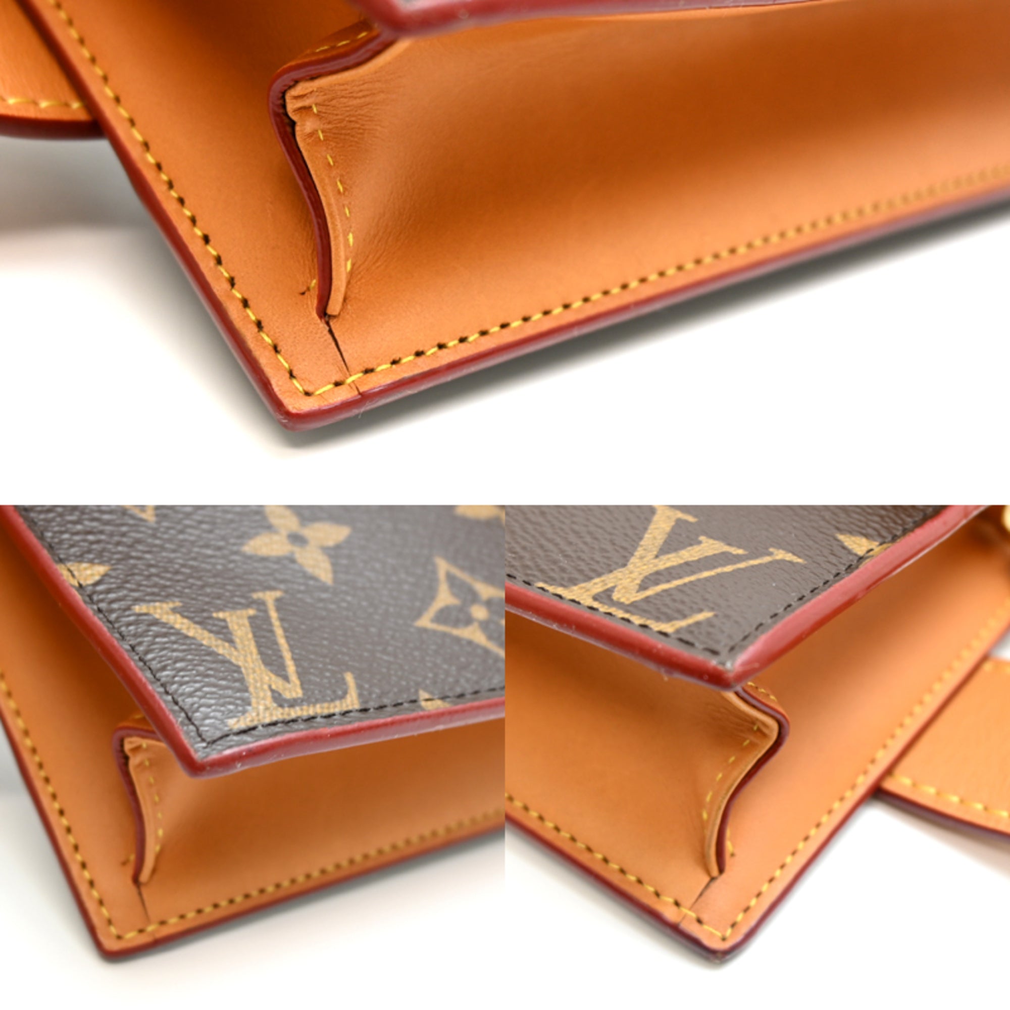 Louis Vuitton Brown Monogram Pouch (Pre-Owned)