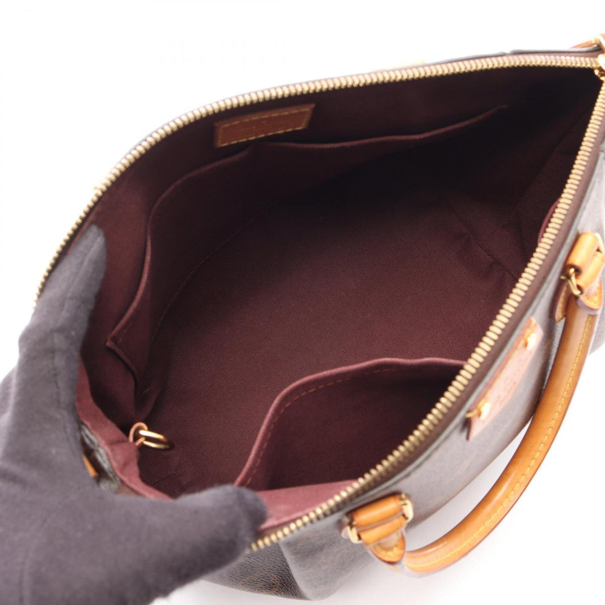 Louis Vuitton Brown Monogram Monogram Leather Handbag (Pre-Owned)