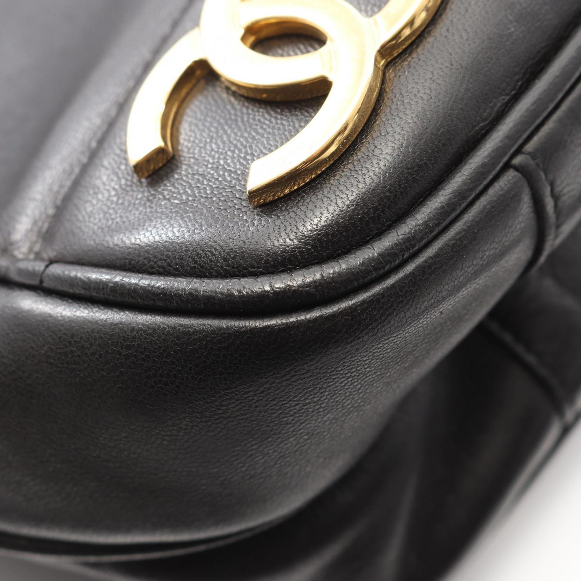 Chanel Black Leather Tote Bag (Pre-Owned)