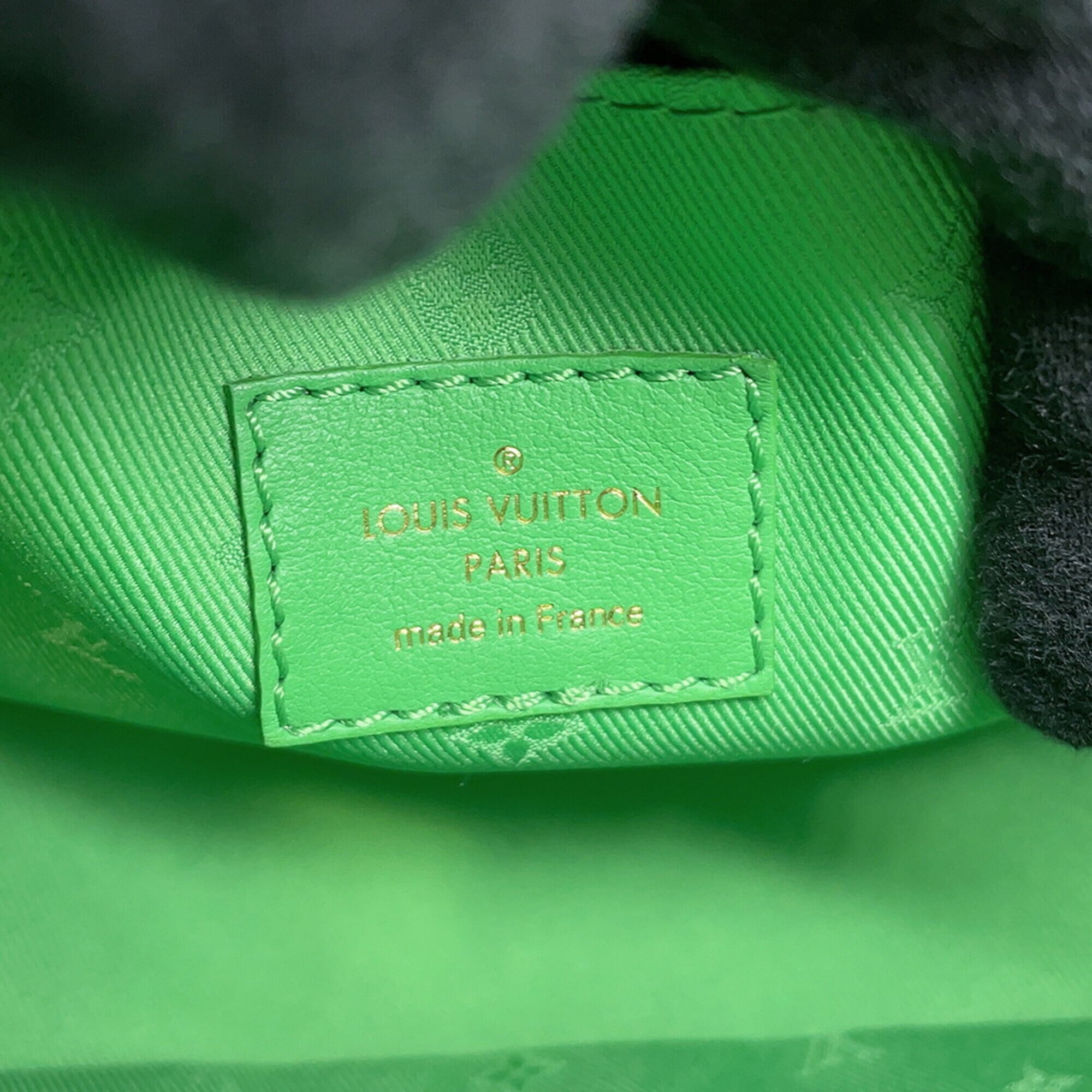 Louis Vuitton Green Monogram Monogram Handbag Shoulder Bag (Pre-Owned)