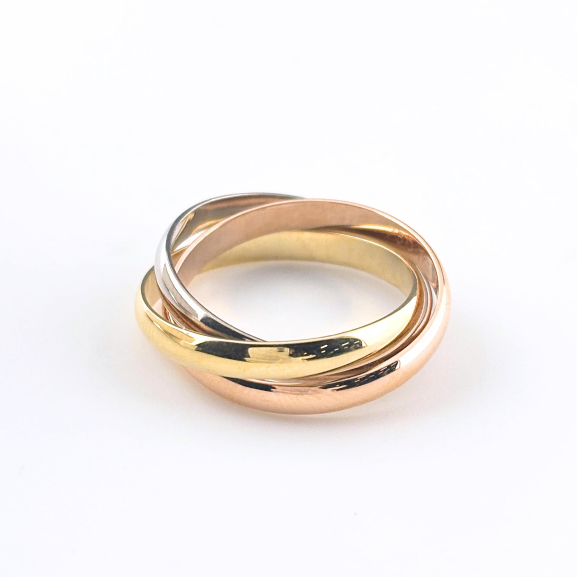 Cartier Yellow Gold (18K) Pink Gold (18K) White Gold (18K) Band Ring (Pre-Owned)
