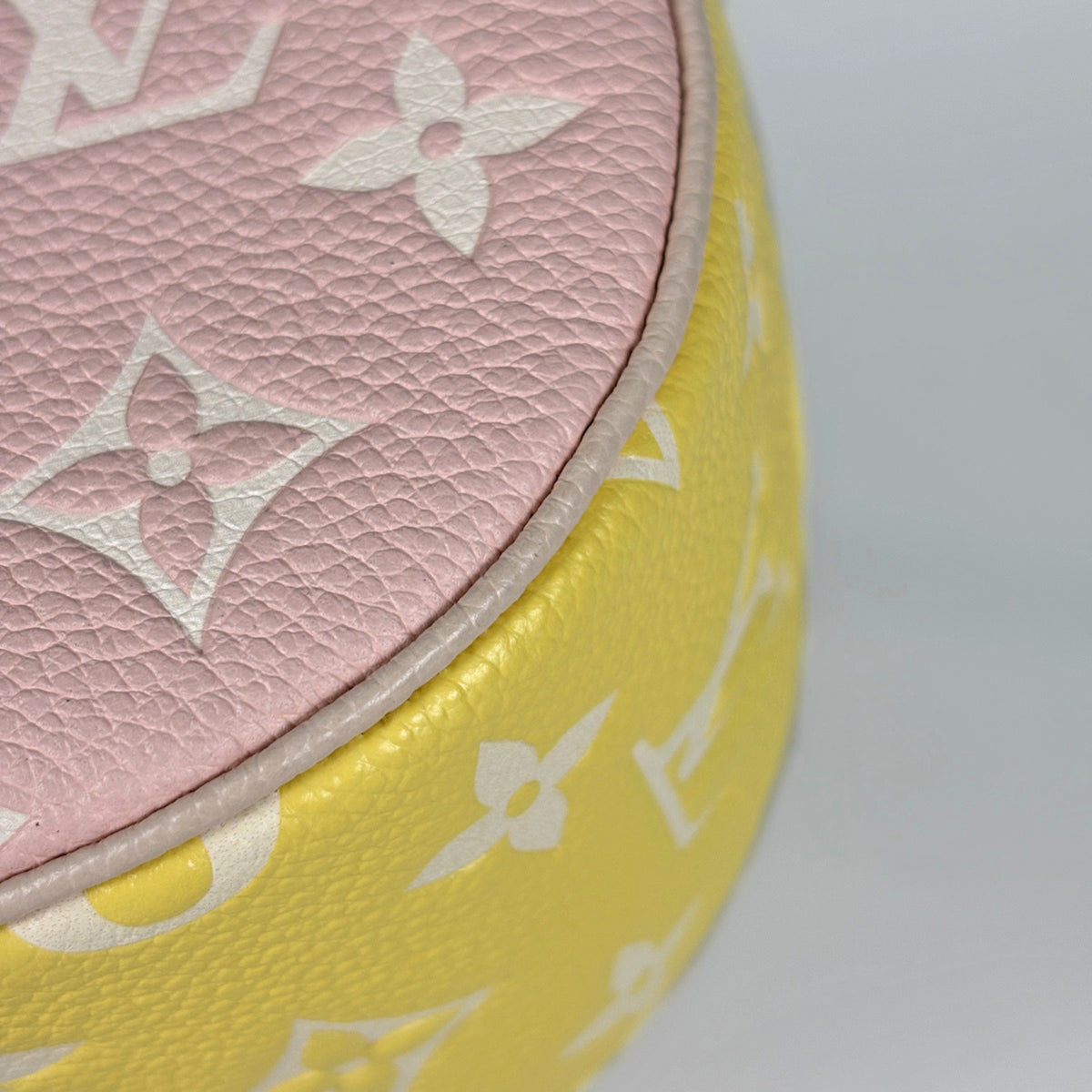 Louis Vuitton Beige Pink Yellow Monogram Empreinte Handbag (Pre-Owned)