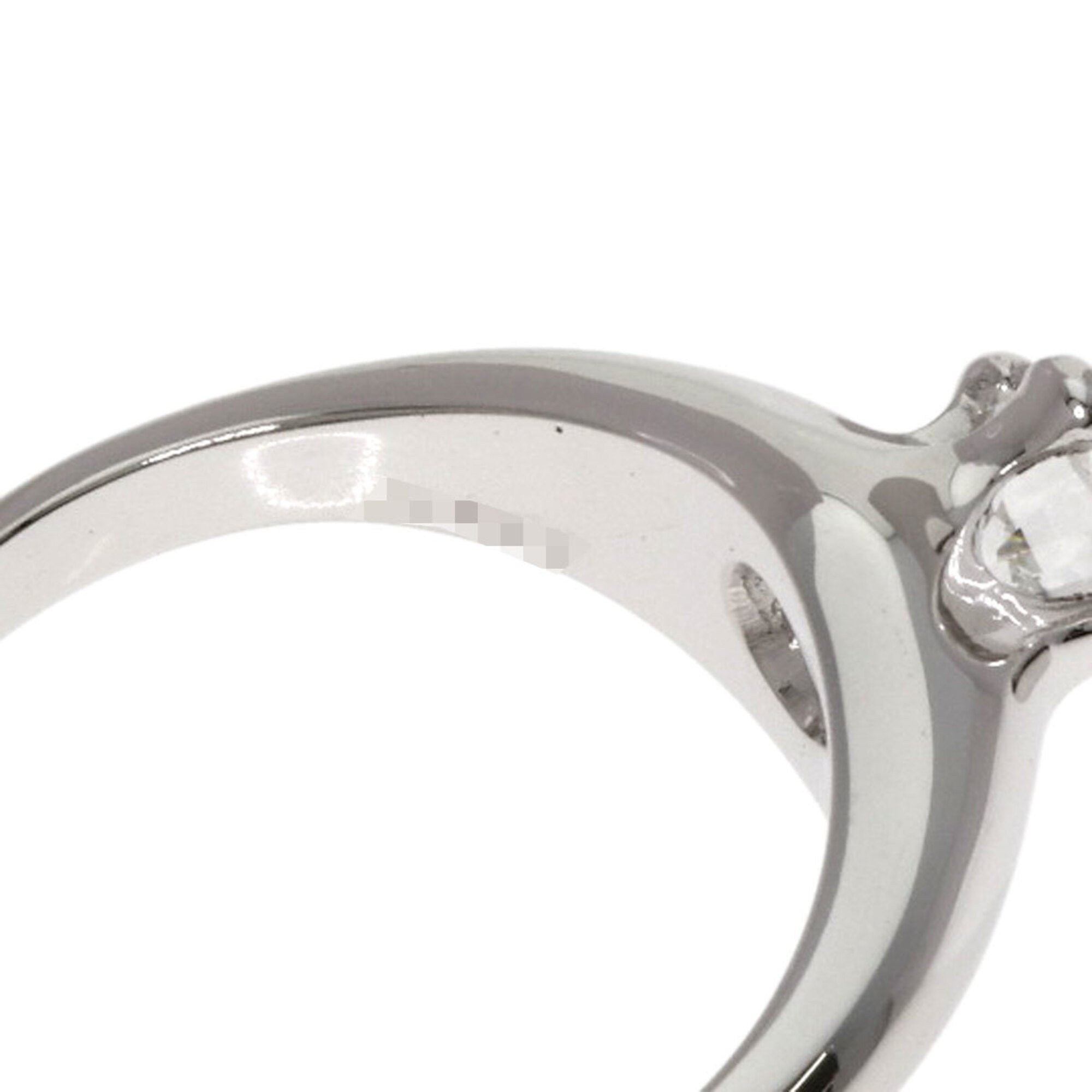 Bvlgari Platinum Platinum 950 Band Ring (Pre-Owned)