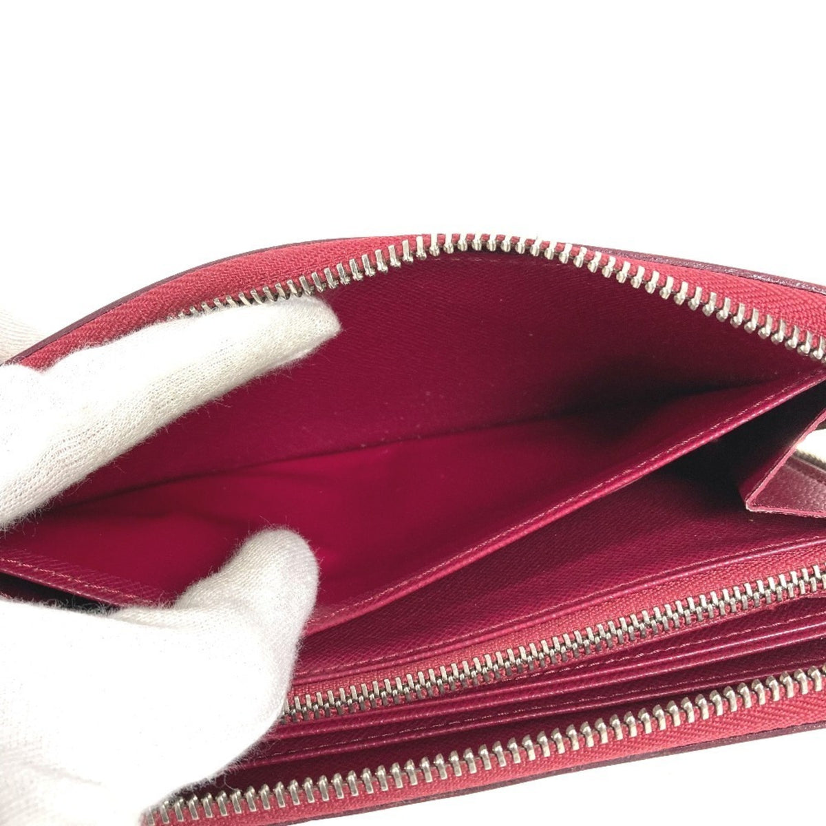 Louis Vuitton Fuchsia Pink Purple Epi Leather Long Wallet (Bi-Fold) (Pre-Owned)