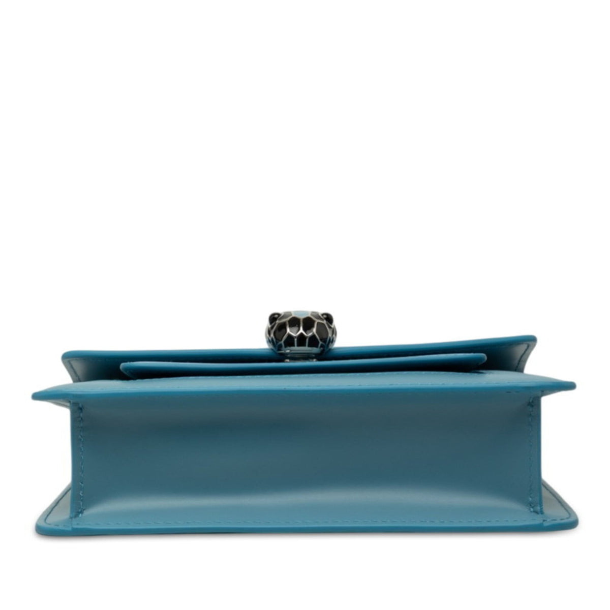 Bvlgari Blue Leather Shoulder Bag (Pre-Owned)