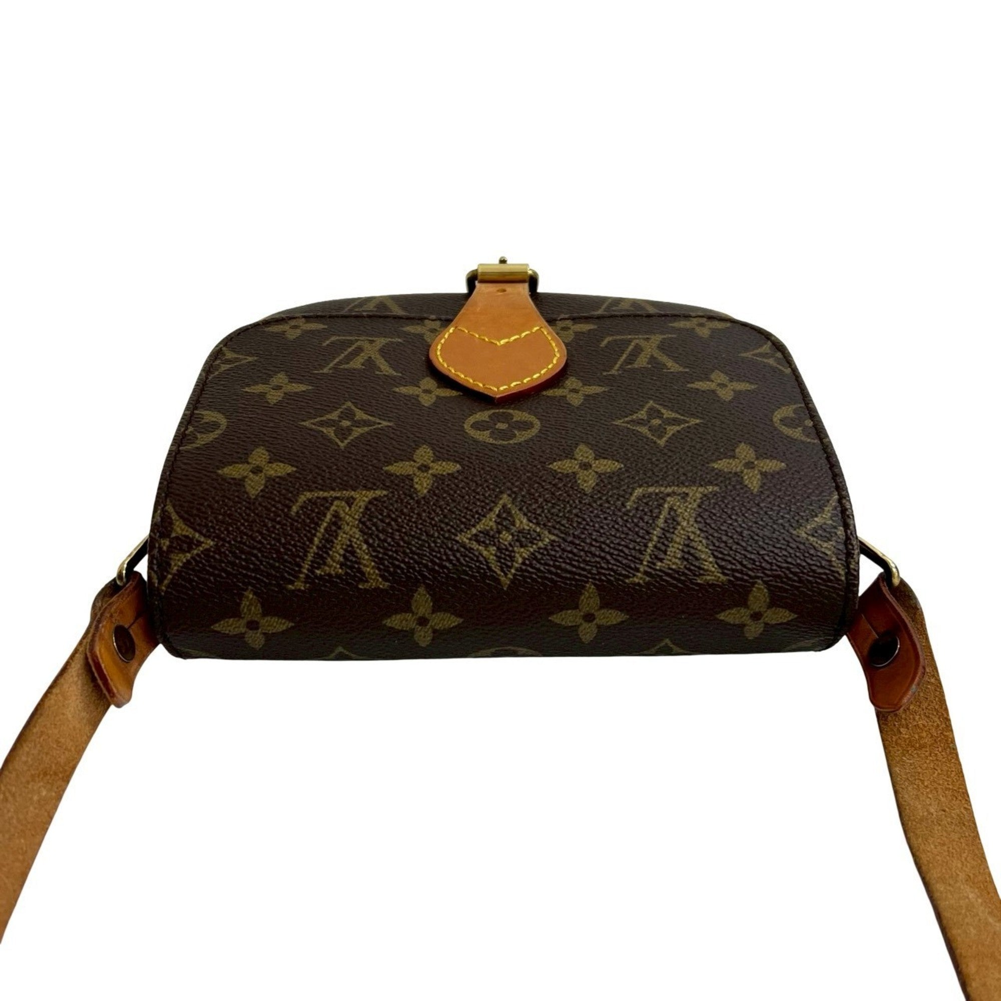 Louis Vuitton Brown Leather Pvc Pochette Shoulder Bag (Pre-Owned)
