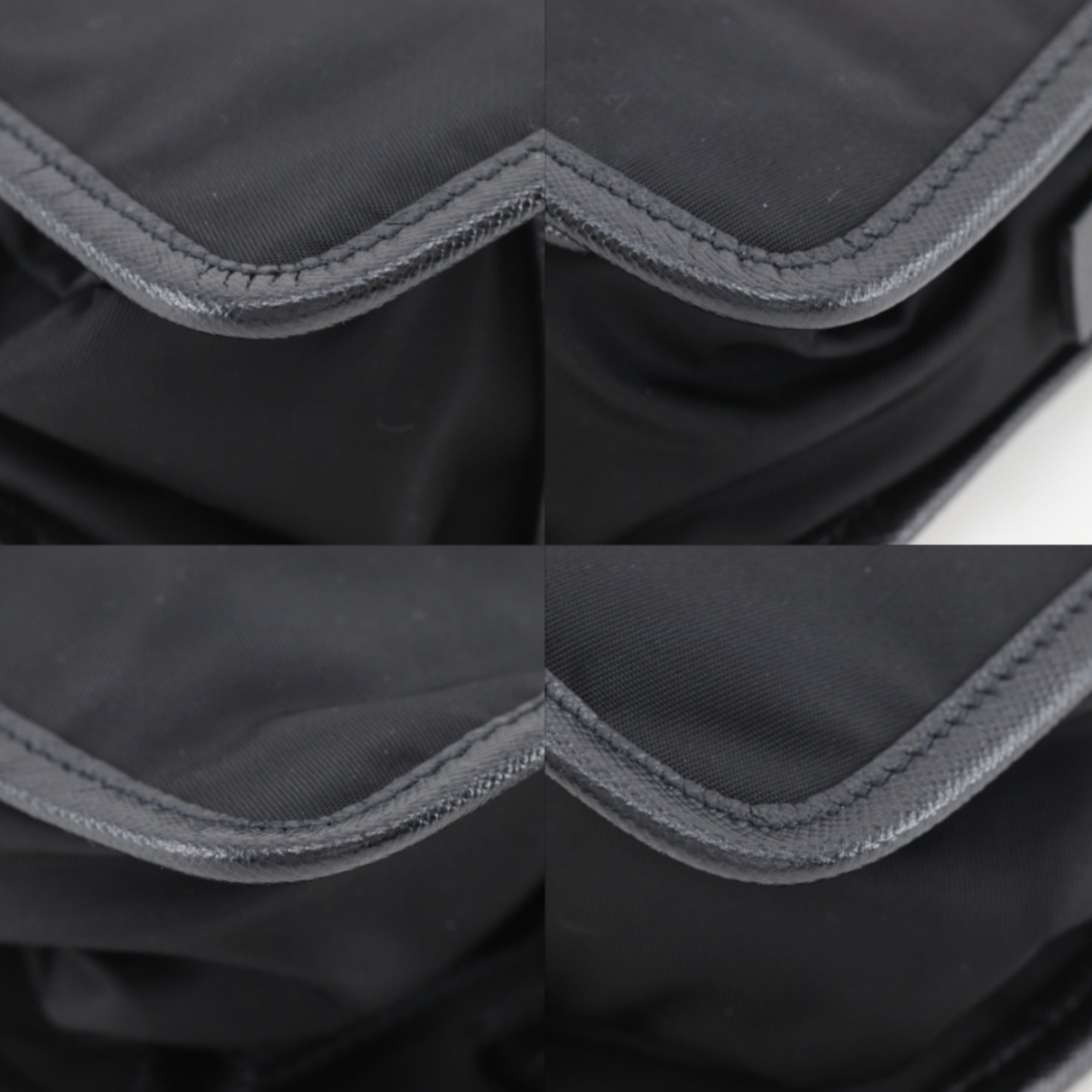 Prada Black Nero Nylon Pouch (Pre-Owned)
