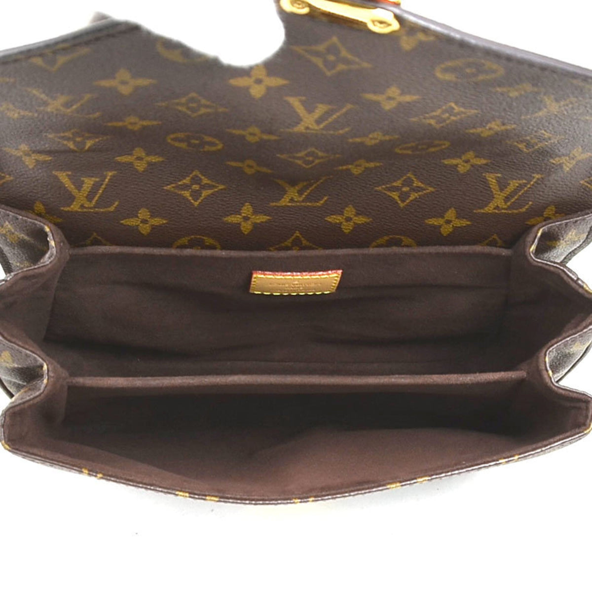 Louis Vuitton Brown Monogram Monogram Pochette Shoulder Bag (Pre-Owned)