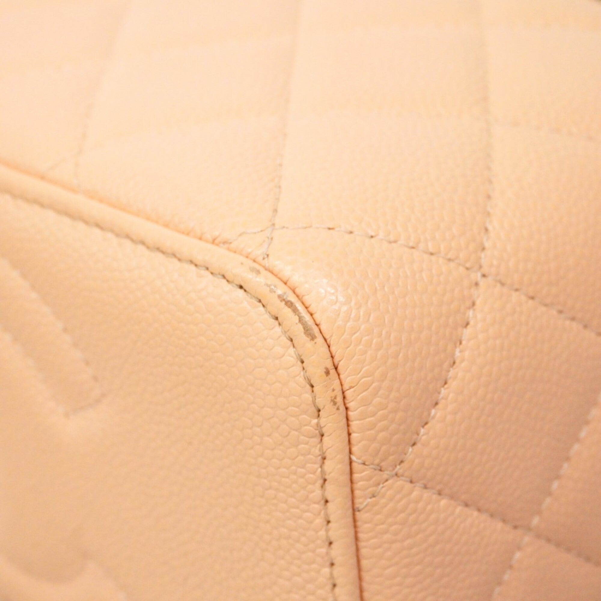 Chanel Pink Grained Calfskin Vanity Bag (Pre-Owned)