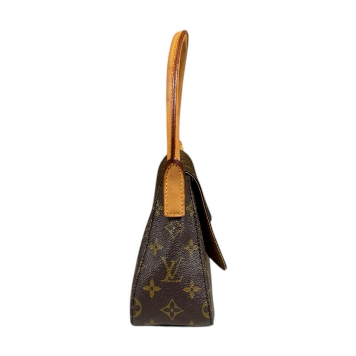 Louis Vuitton Brown Monogram Canvas Handbag (Pre-Owned)
