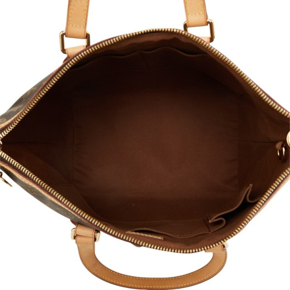 Louis Vuitton Monogram Brown Pvc Leather Handbag Shoulder Bag (Pre-Owned)