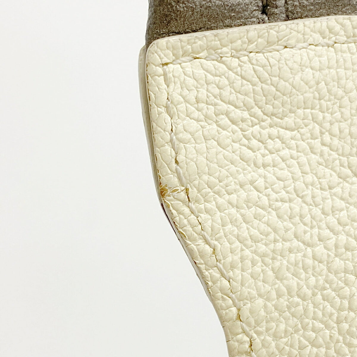 Chanel Gray Canvas Shoulder Bag (Pre-Owned)