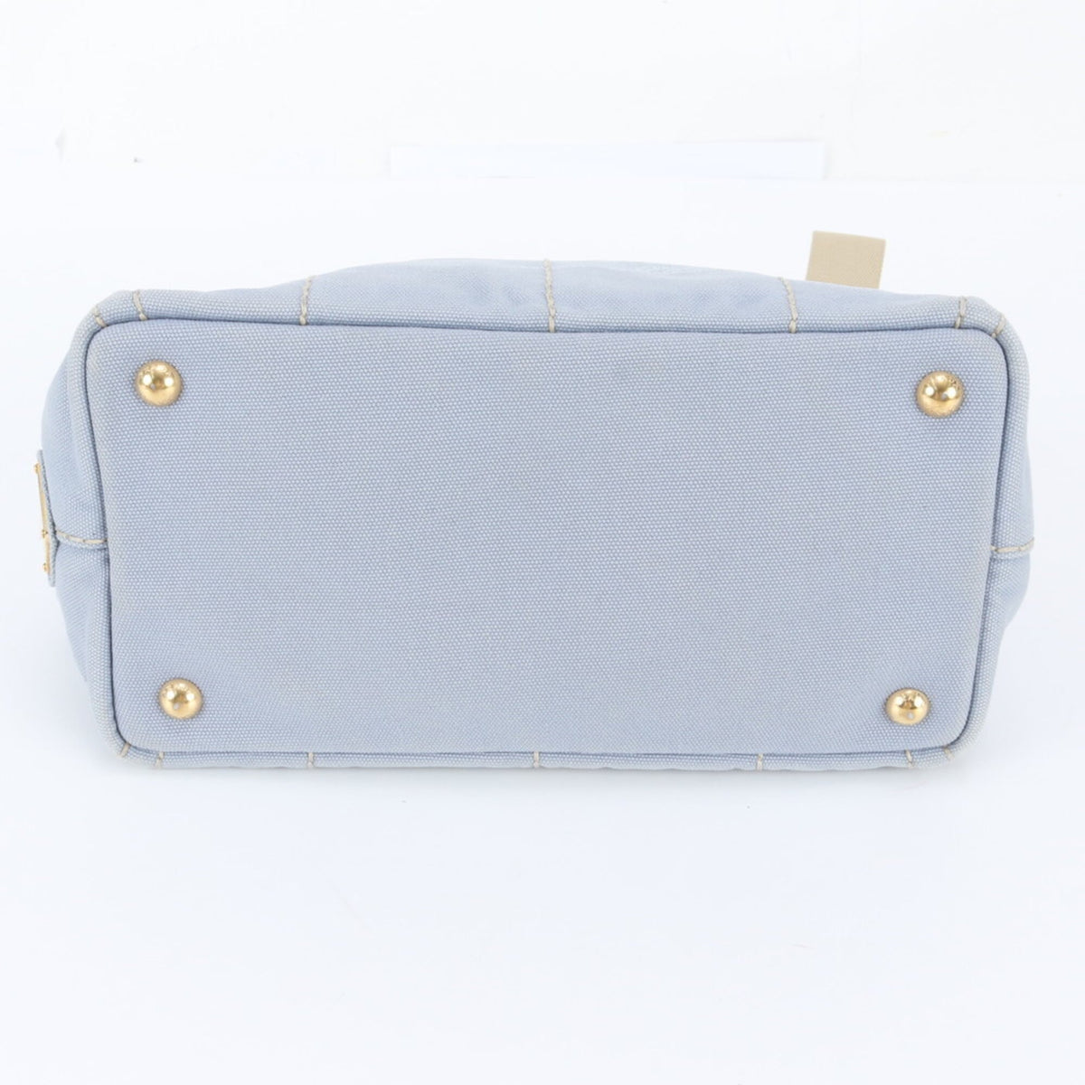 Prada Blue Handbag Shoulder Bag Tote Bag (Pre-Owned)