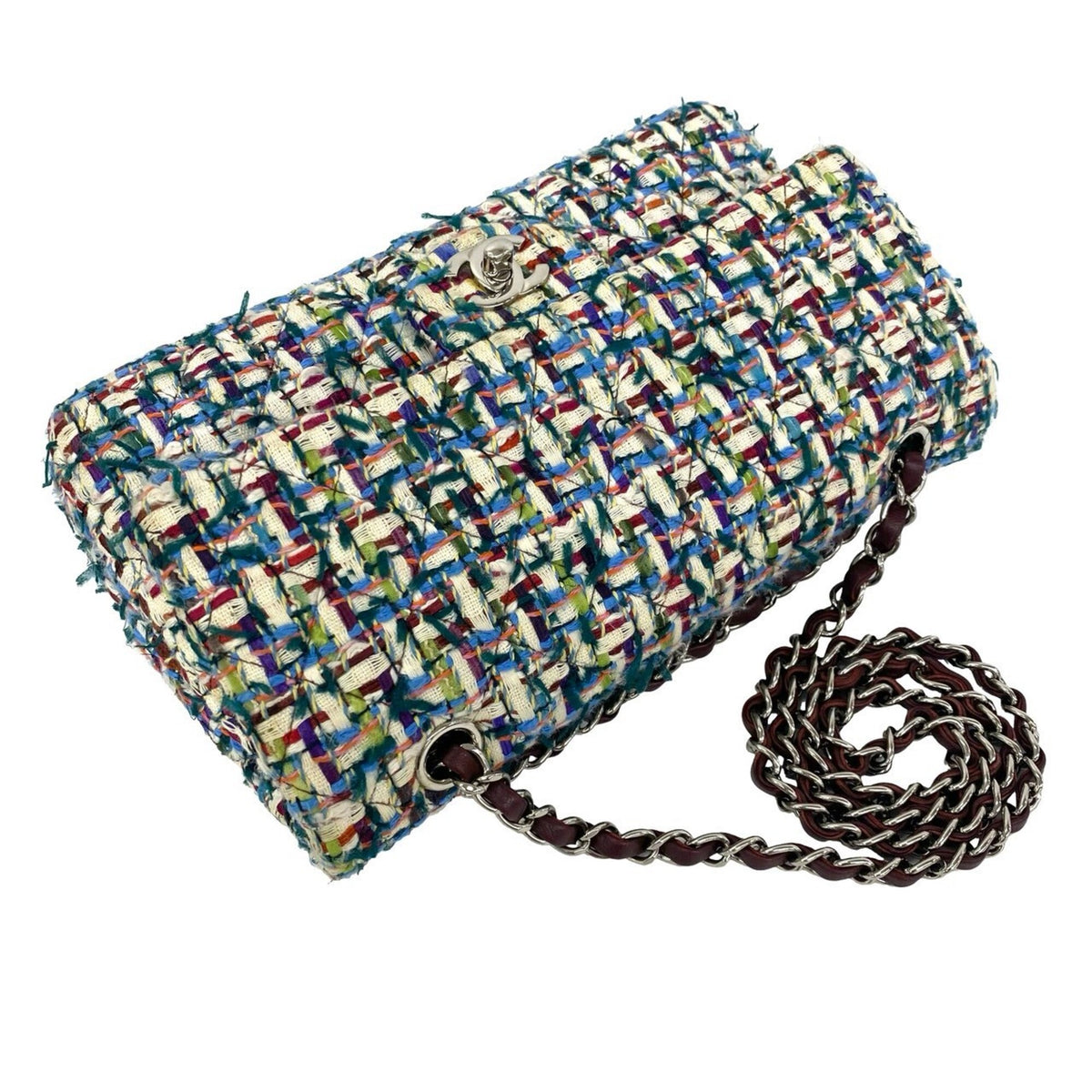 Chanel Multi-Color Tweed Shoulder Bag (Pre-Owned)